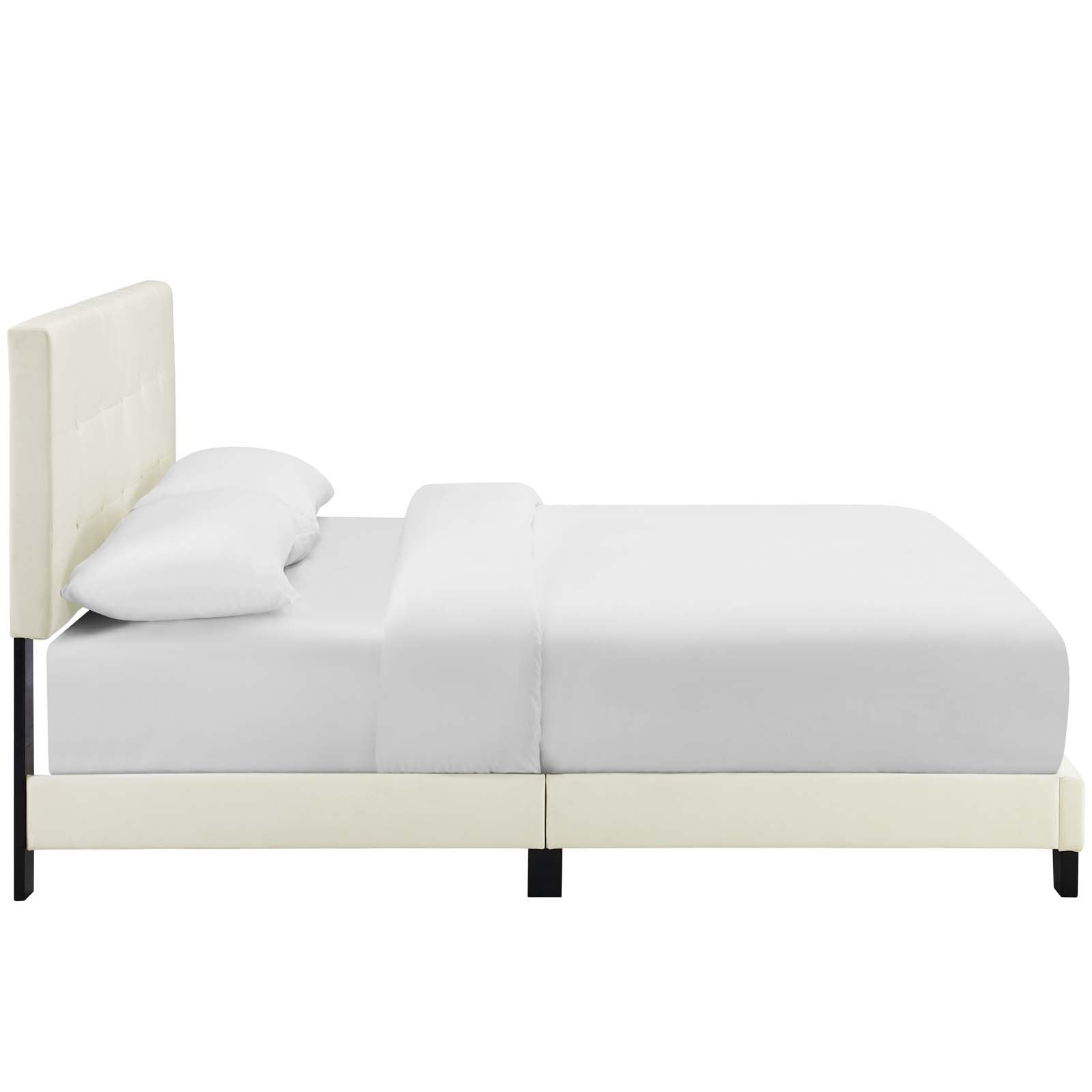 Amira Performance Velvet Bed - East Shore Modern Home Furnishings