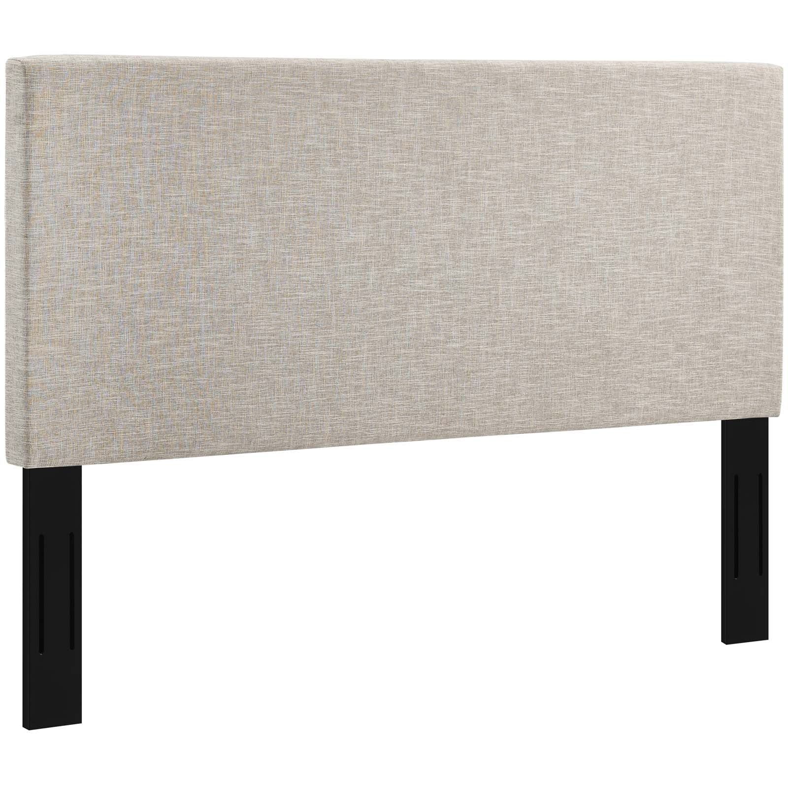 Taylor King and California King Upholstered Linen Fabric Headboard - East Shore Modern Home Furnishings