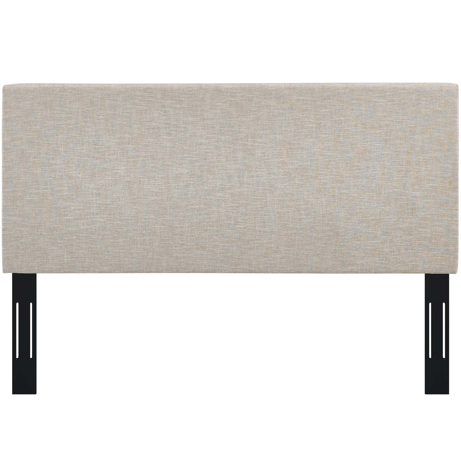 Taylor King and California King Upholstered Linen Fabric Headboard - East Shore Modern Home Furnishings