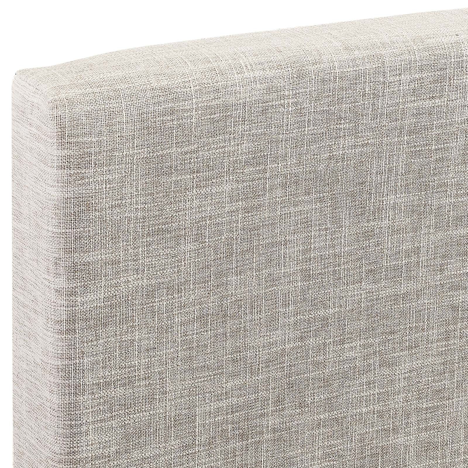 Taylor King and California King Upholstered Linen Fabric Headboard - East Shore Modern Home Furnishings