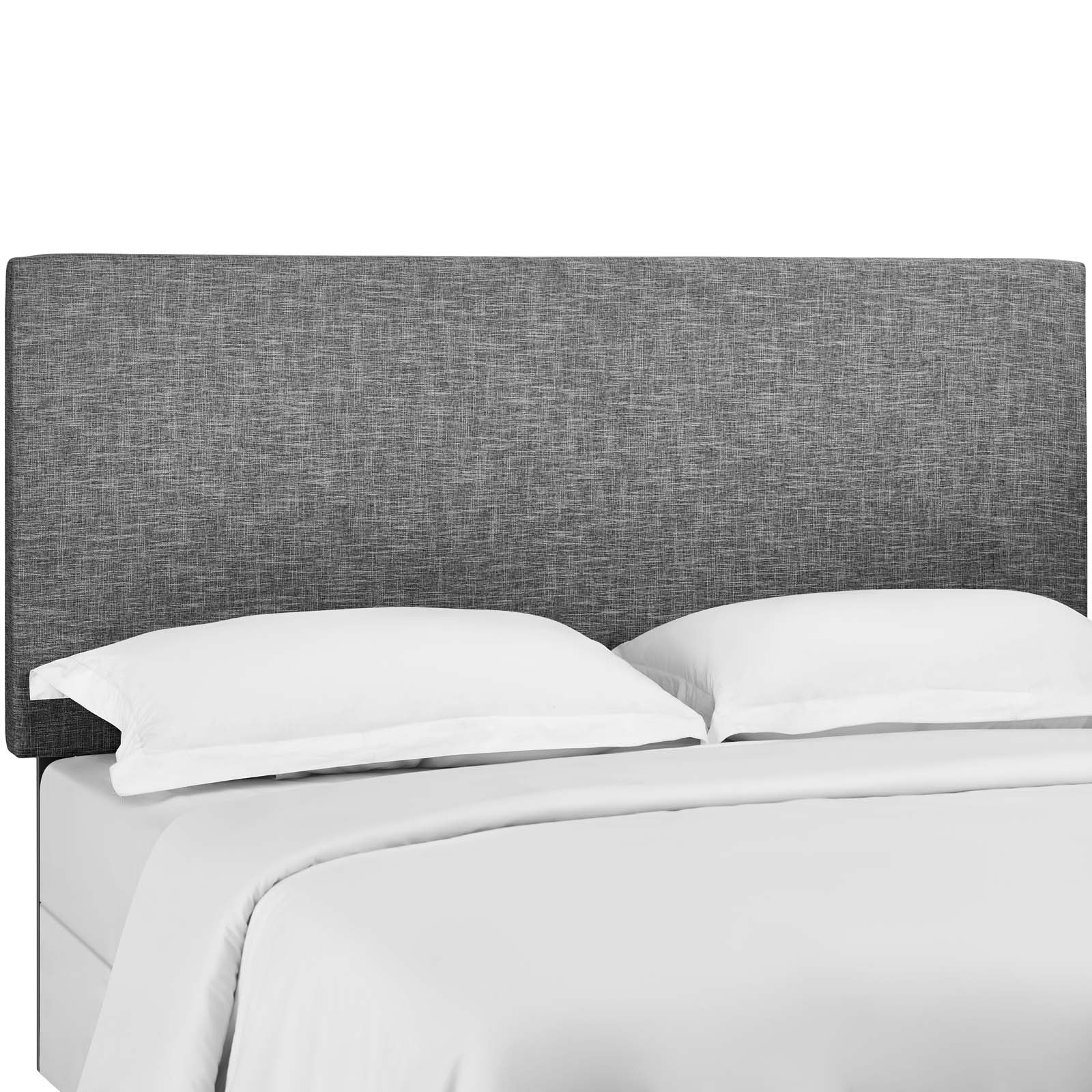 Taylor King and California King Upholstered Linen Fabric Headboard - East Shore Modern Home Furnishings