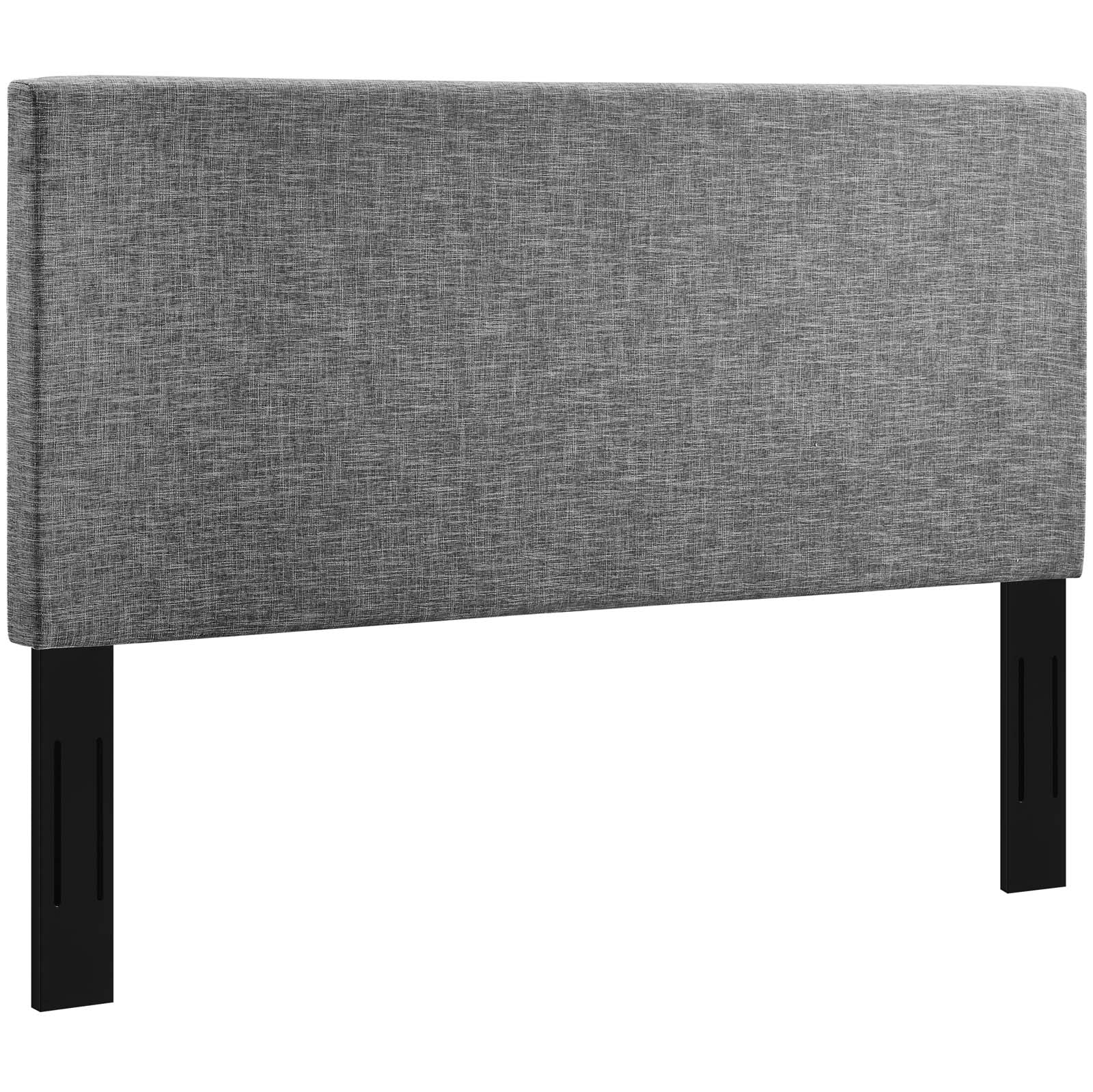 Taylor King and California King Upholstered Linen Fabric Headboard