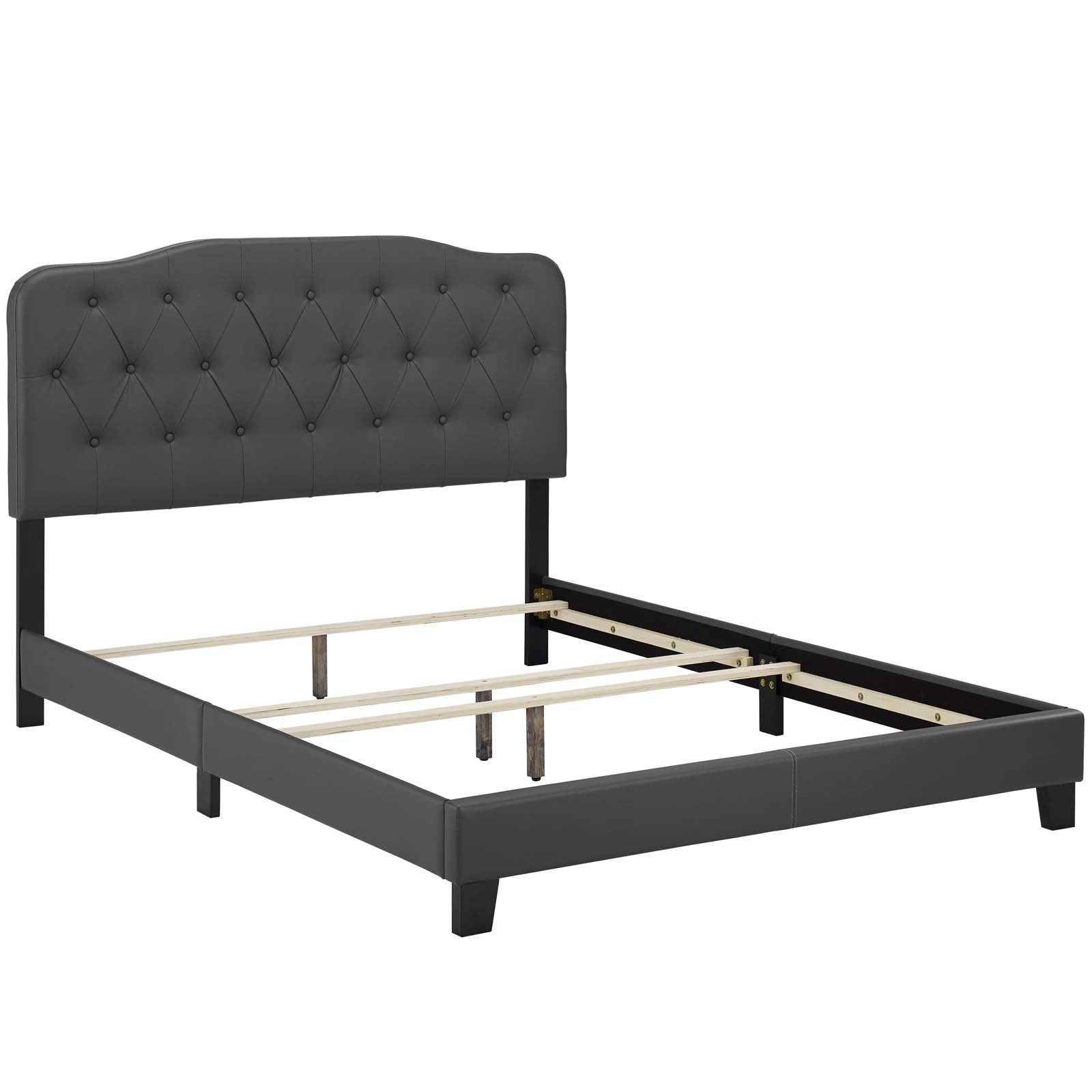 Amelia Faux Leather Bed