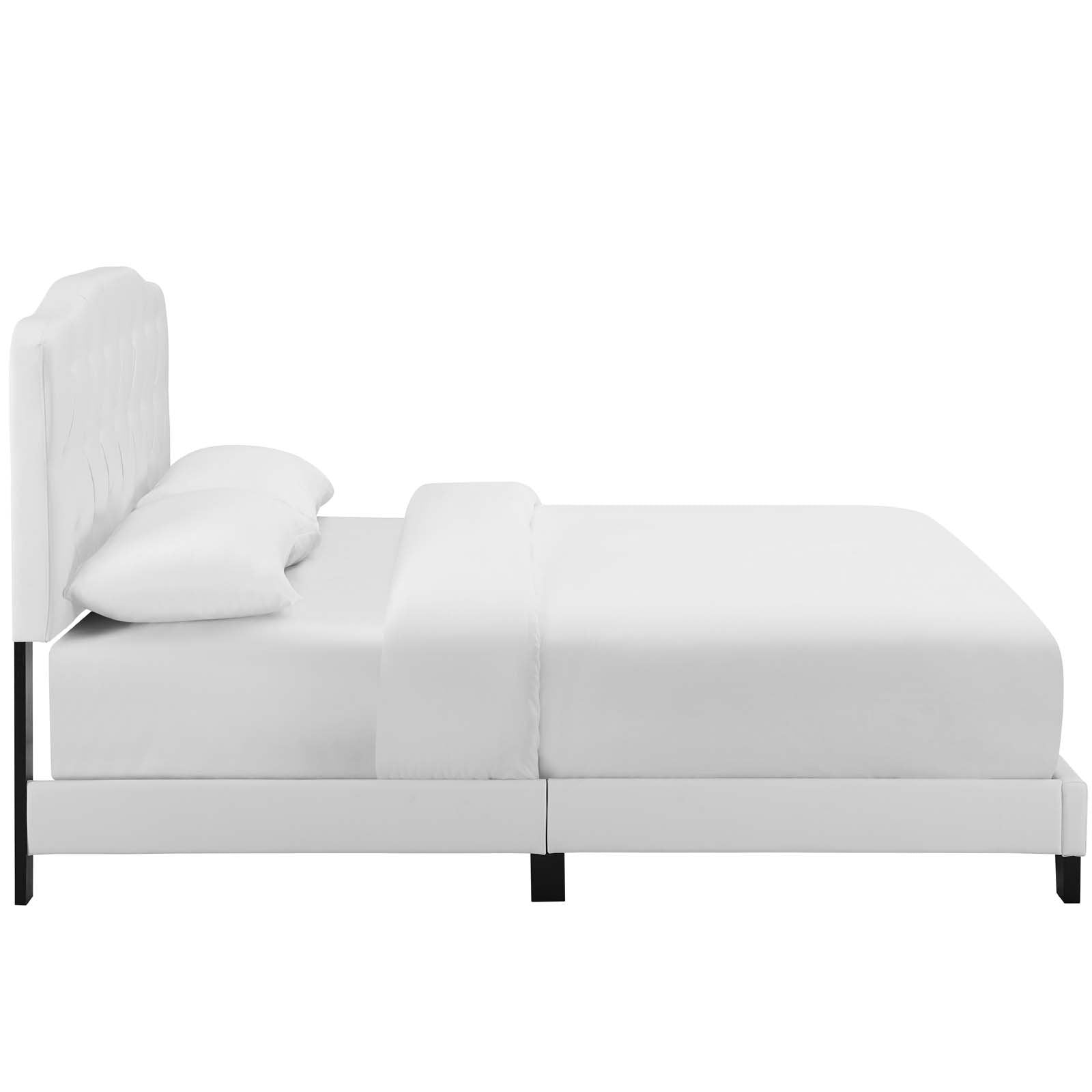 Amelia Faux Leather Bed - East Shore Modern Home Furnishings