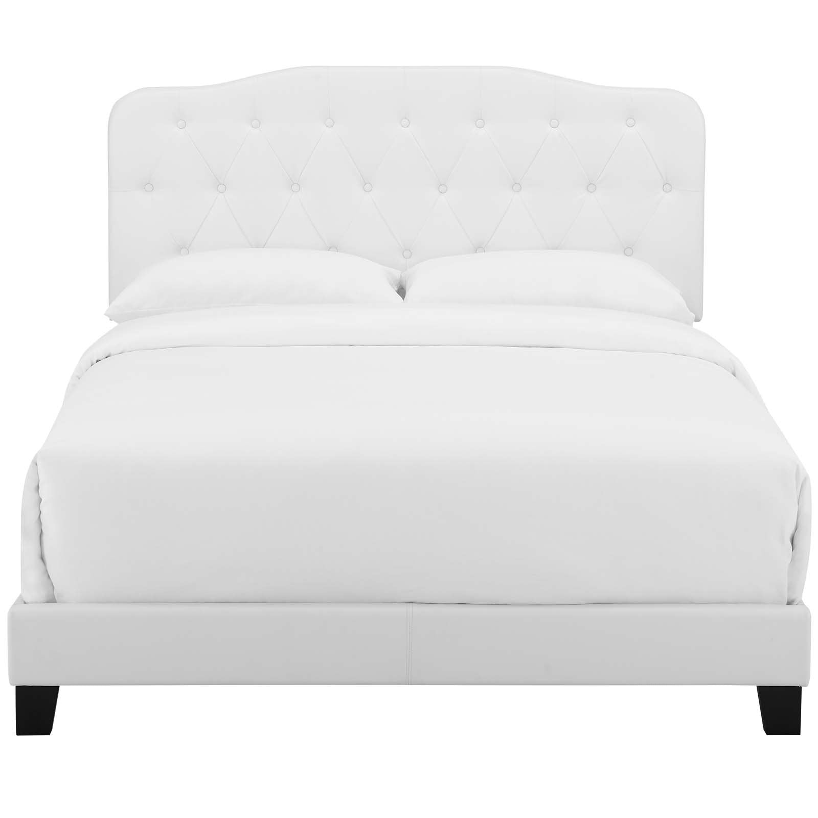 Amelia Faux Leather Bed - East Shore Modern Home Furnishings