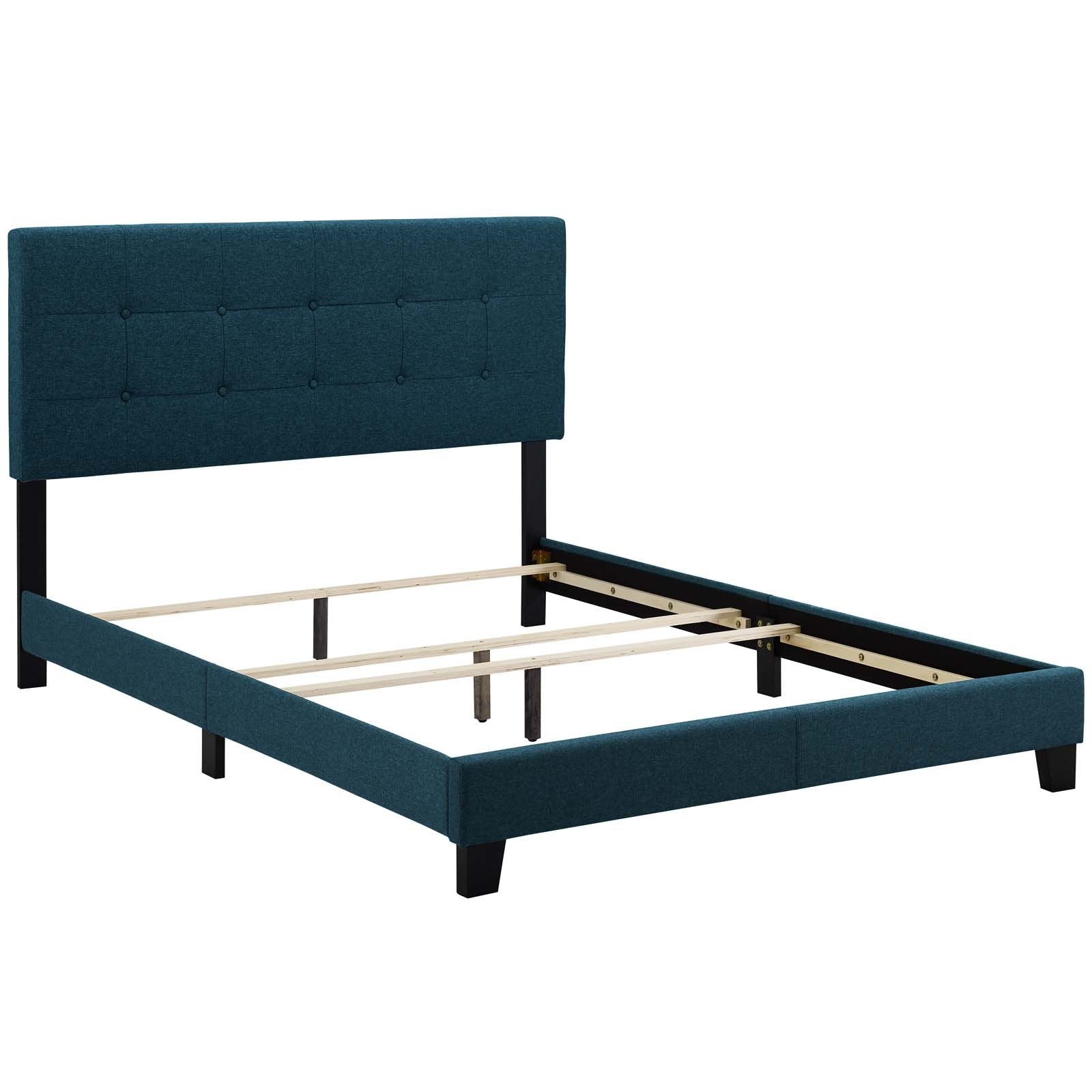 Amira Upholstered Fabric Bed - East Shore Modern Home Furnishings