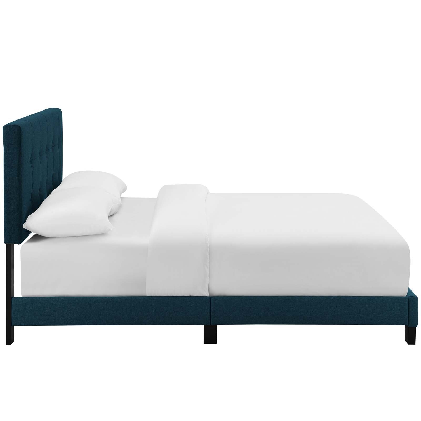 Amira Upholstered Fabric Bed - East Shore Modern Home Furnishings