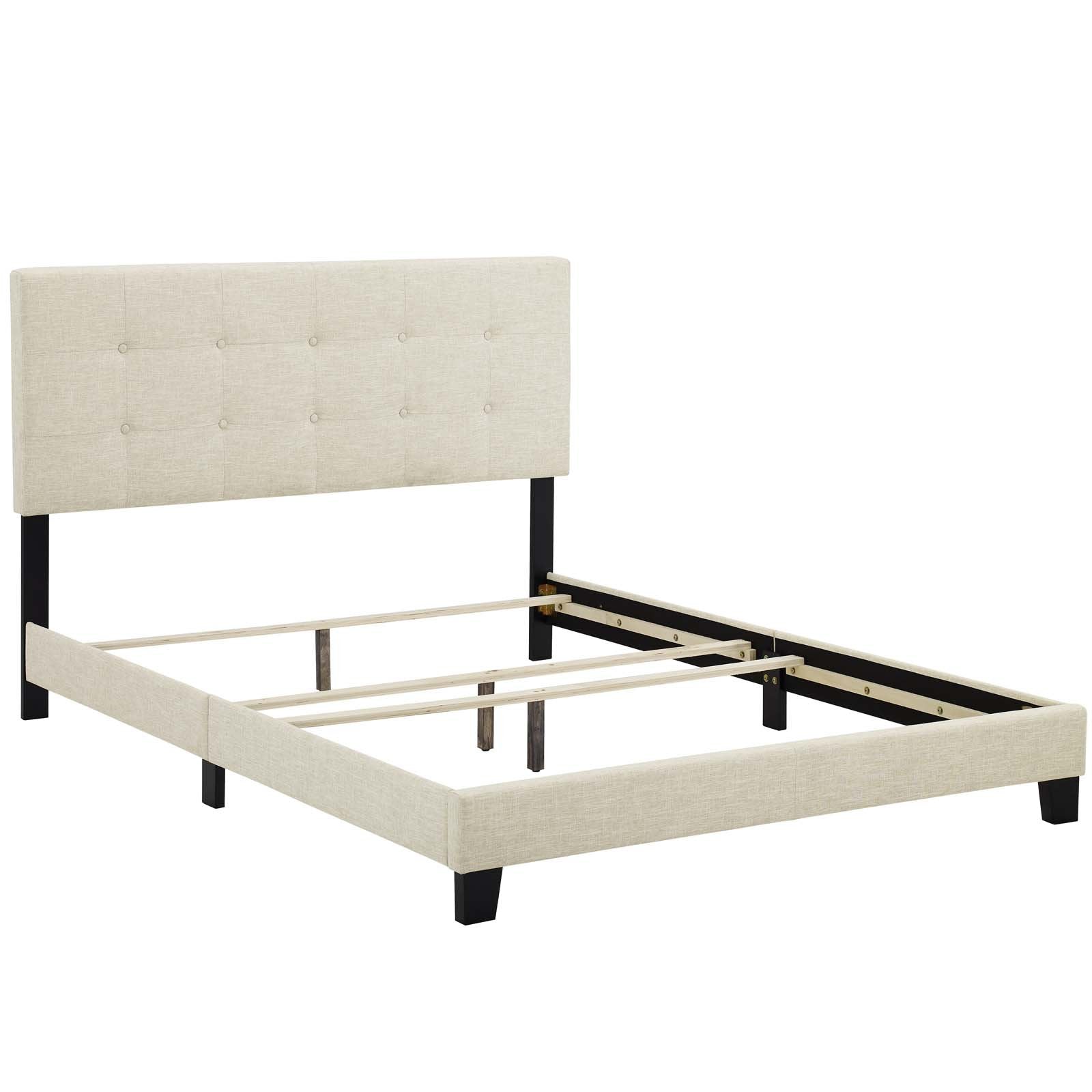 Amira Upholstered Fabric Bed - East Shore Modern Home Furnishings