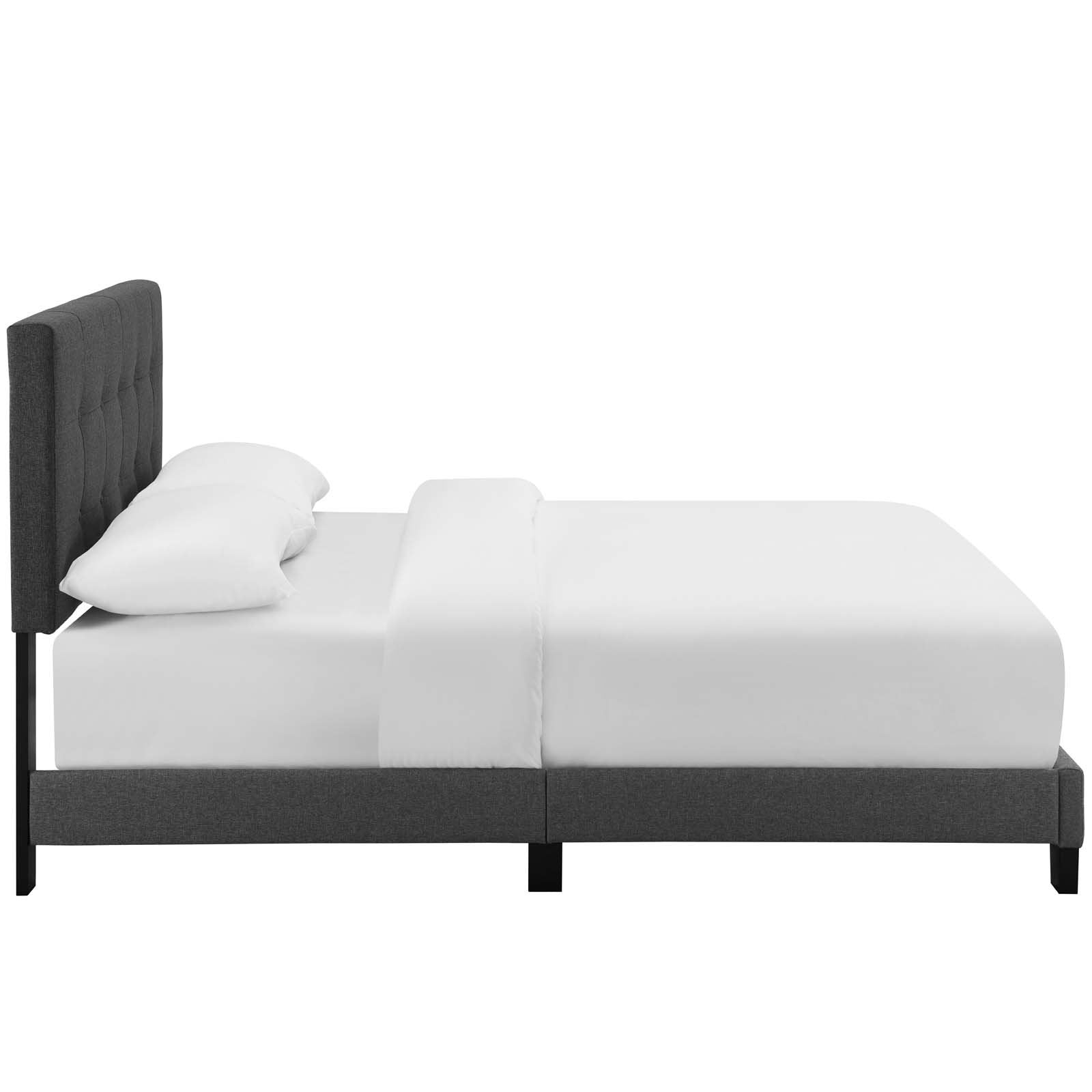 Amira Upholstered Fabric Bed - East Shore Modern Home Furnishings