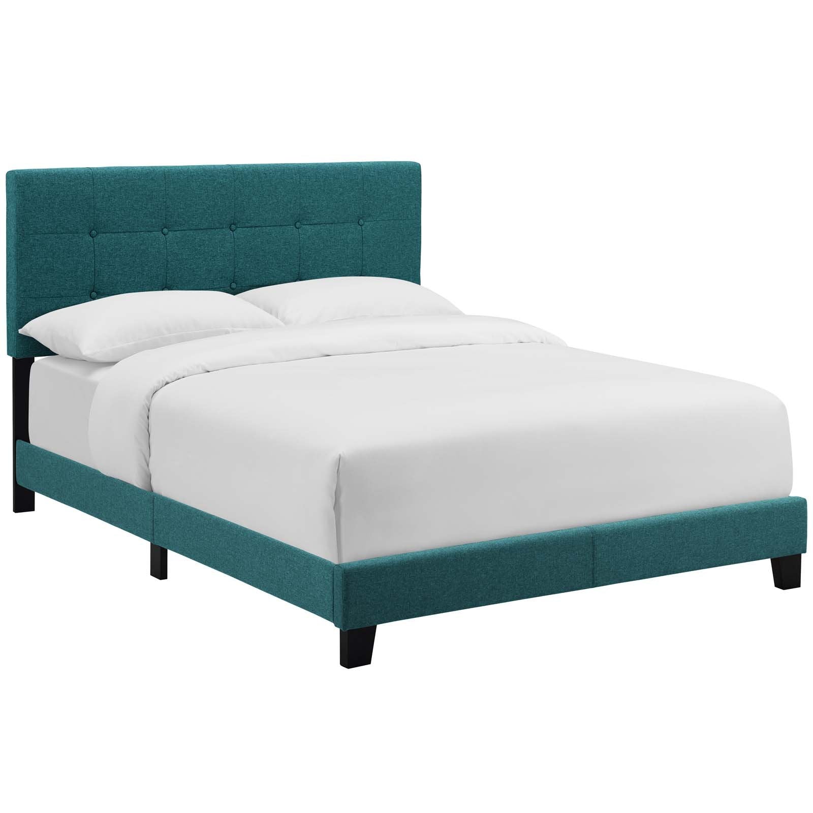 Amira Upholstered Fabric Bed - East Shore Modern Home Furnishings