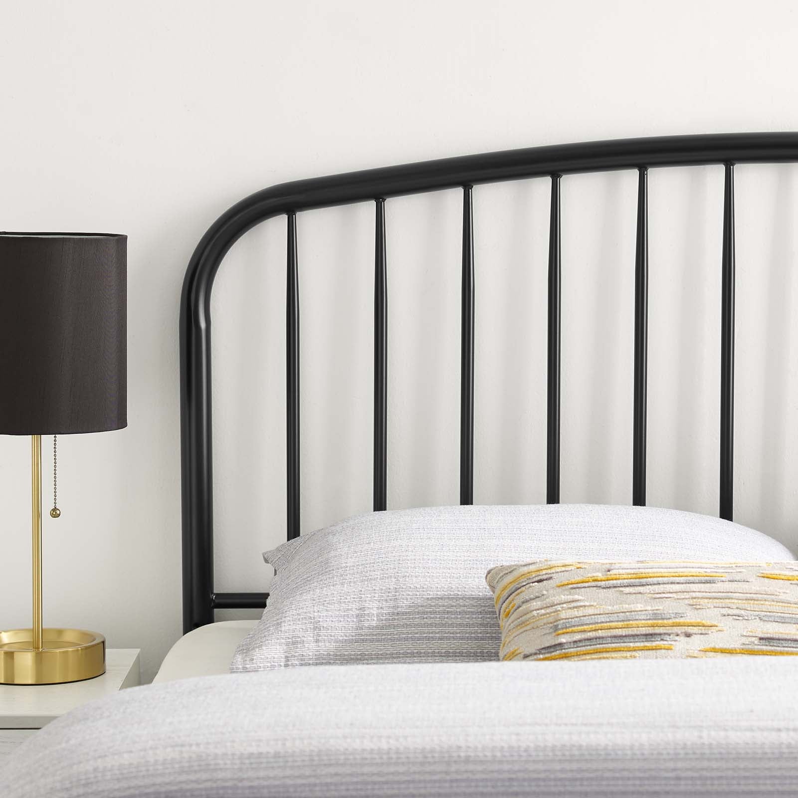 Nova Queen Metal Headboard - East Shore Modern Home Furnishings