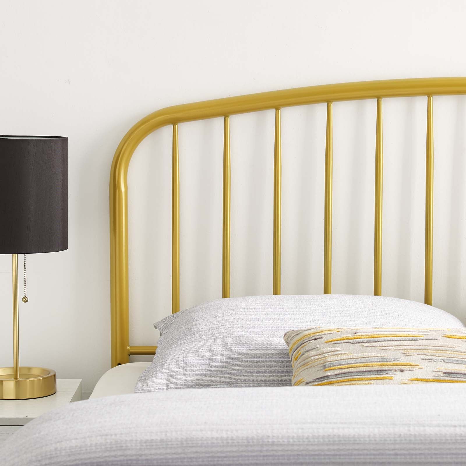 Nova Queen Metal Headboard - East Shore Modern Home Furnishings