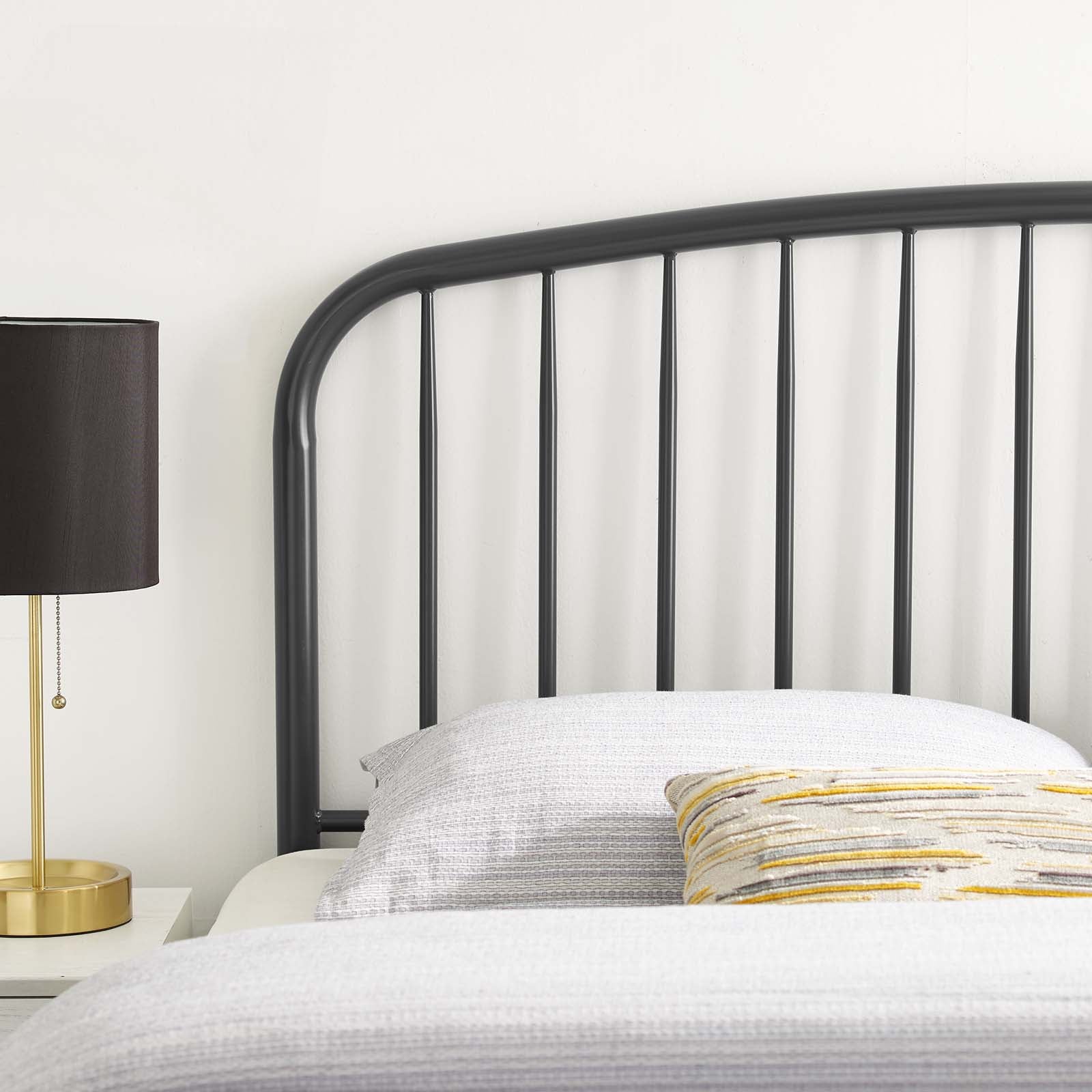 Nova Queen Metal Headboard - East Shore Modern Home Furnishings