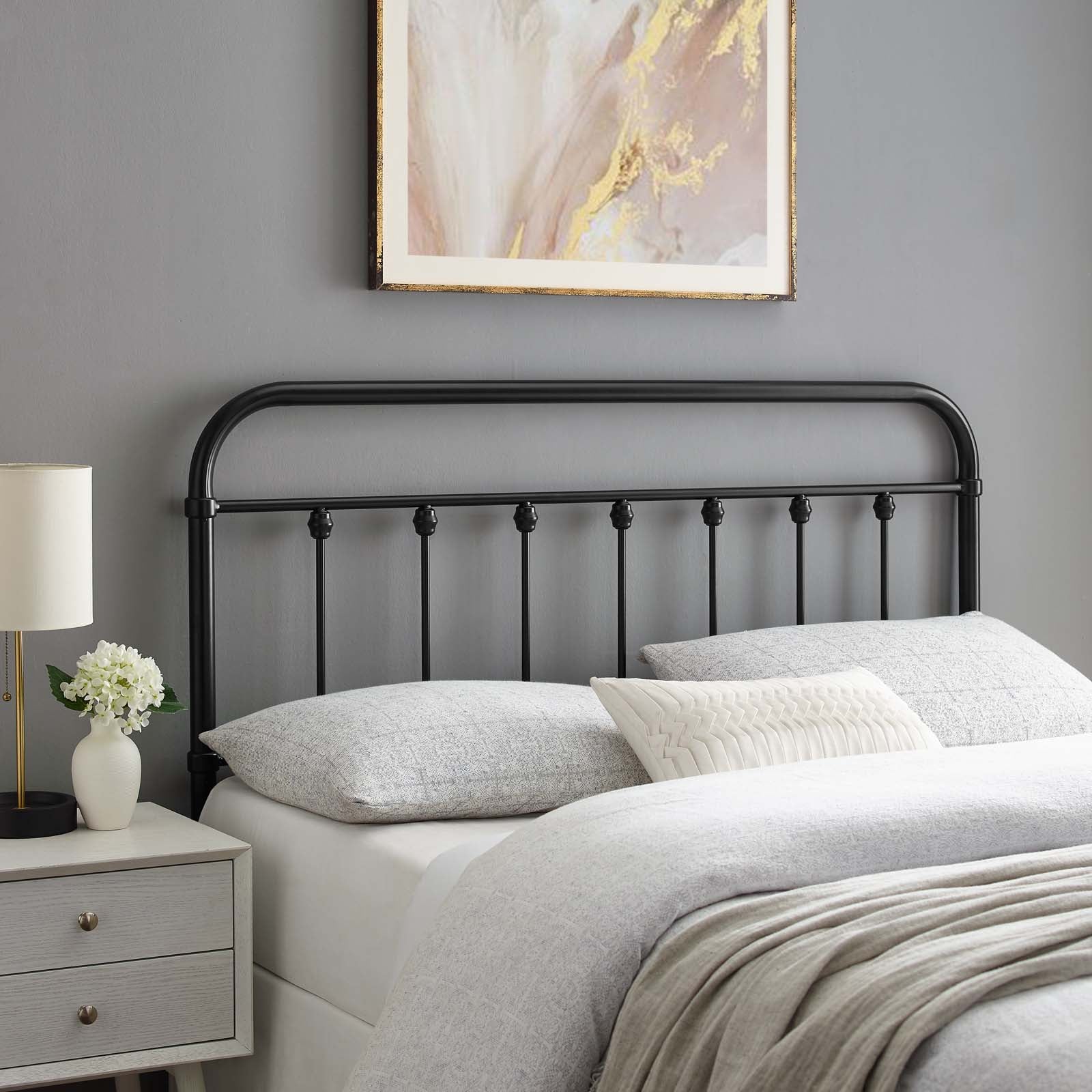 Sage Twin Metal Headboard - East Shore Modern Home Furnishings