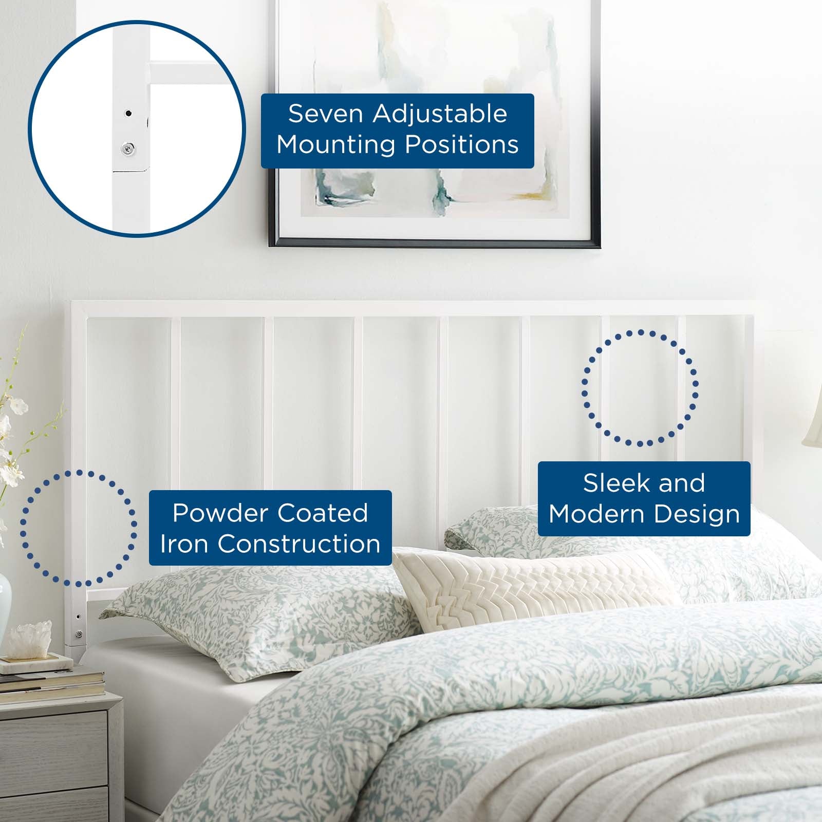 Tatum Metal Headboard