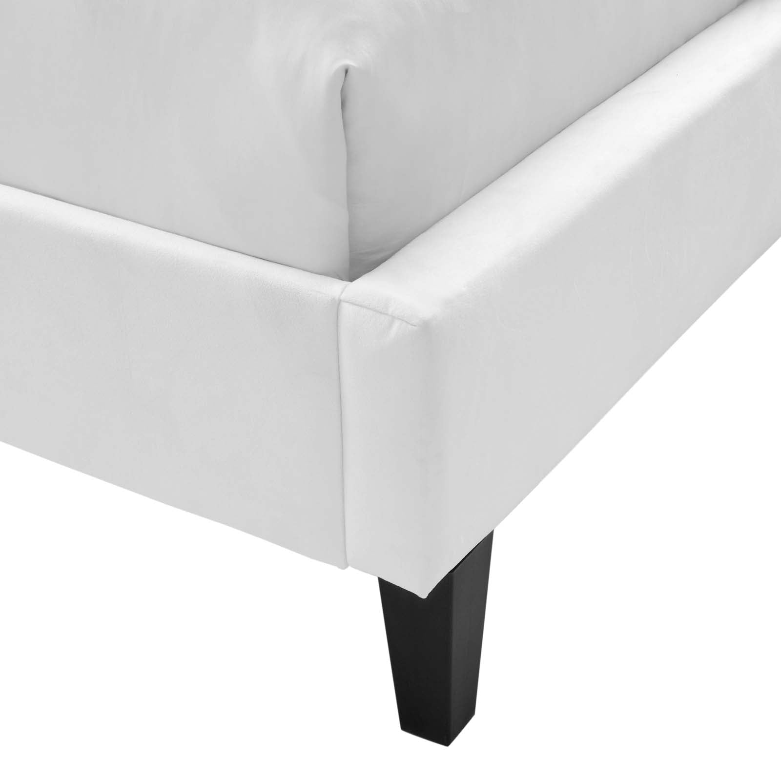 Penelope Tufted Wingback Queen Performance Velvet Platform Bed - East Shore Modern Home Furnishings