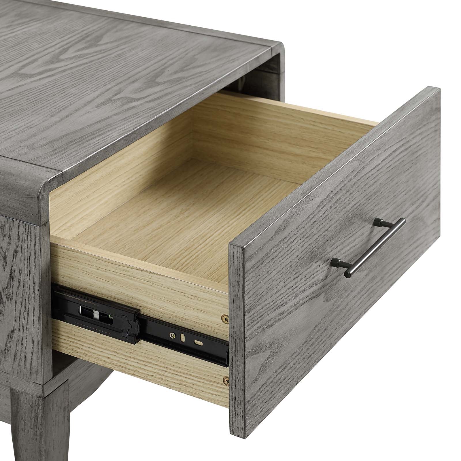 Georgia Wood Nightstand - East Shore Modern Home Furnishings