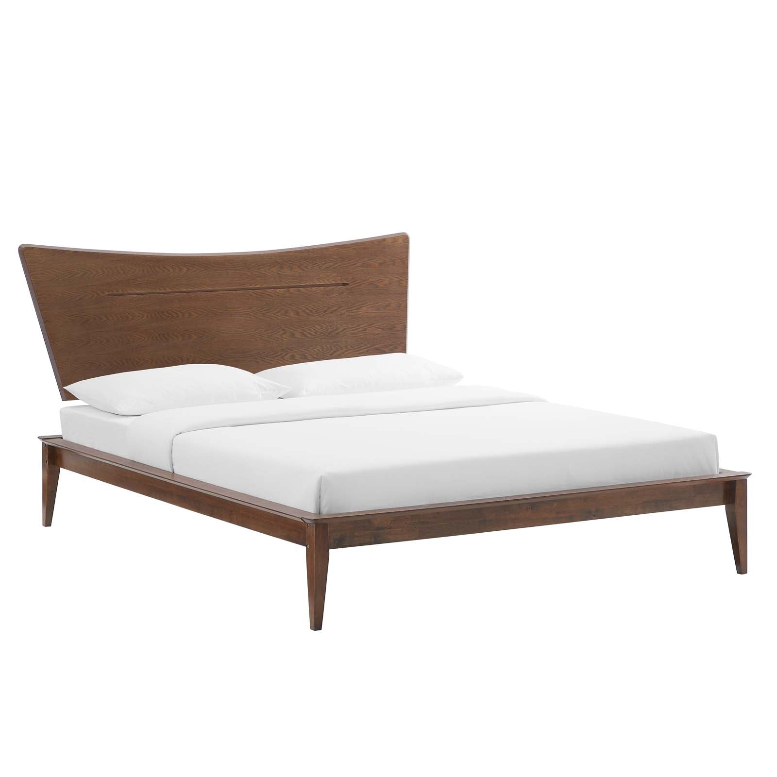 Astra Wood Platform Bed - East Shore Modern Home Furnishings