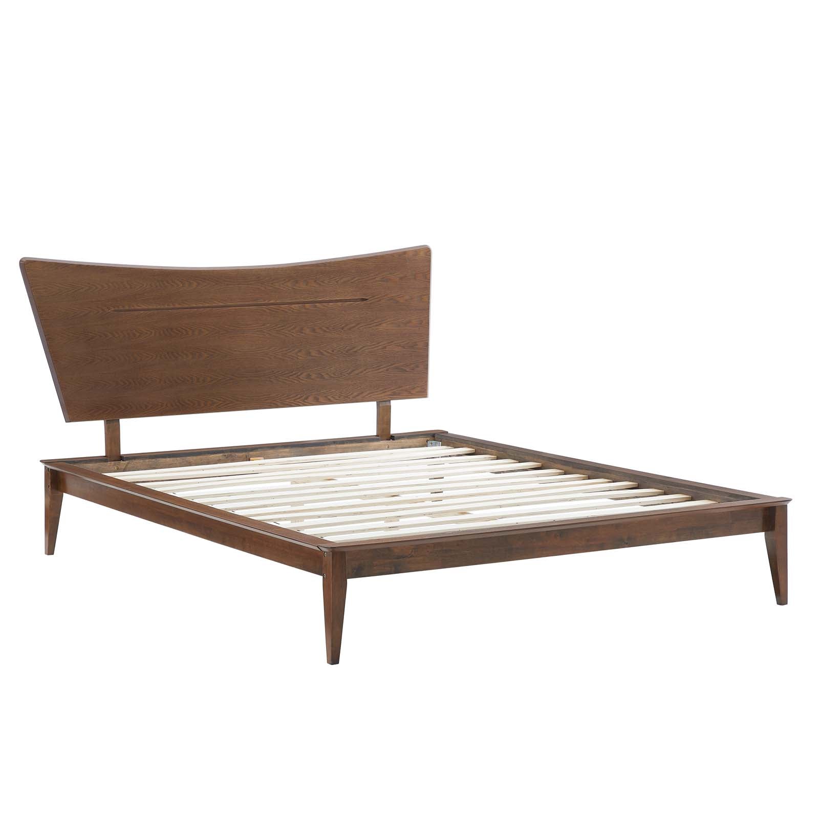 Astra Wood Platform Bed - East Shore Modern Home Furnishings