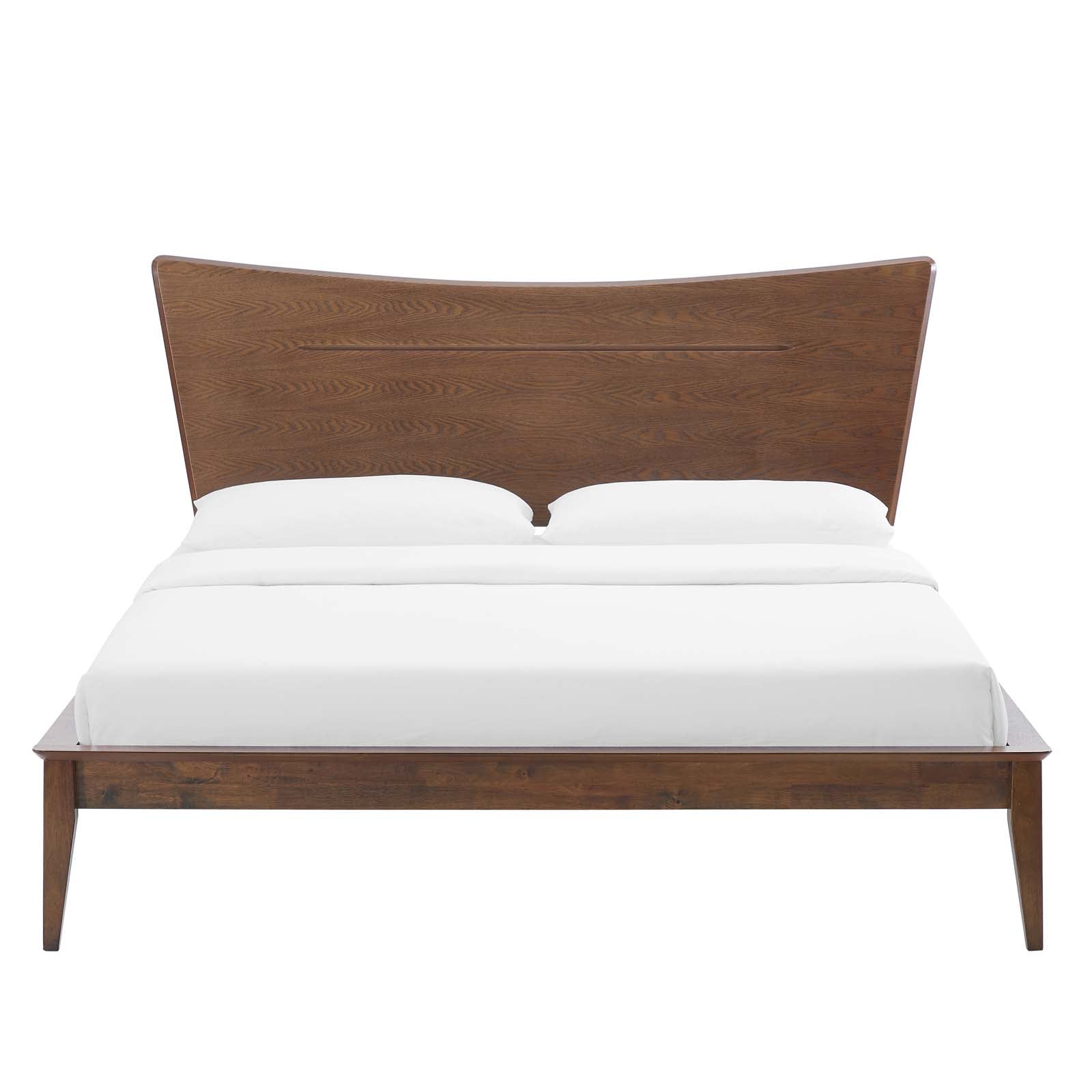 Astra Wood Platform Bed - East Shore Modern Home Furnishings