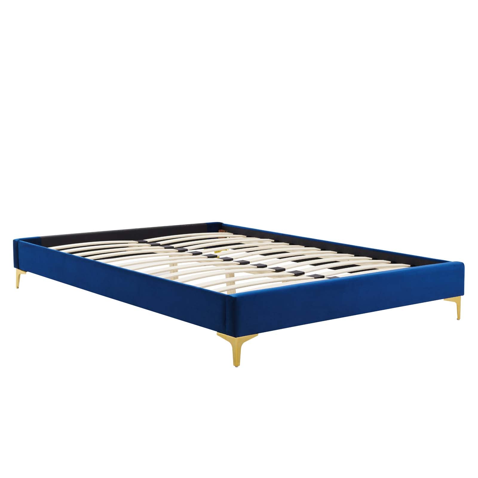 Sutton Performance Velvet Bed Frame - East Shore Modern Home Furnishings