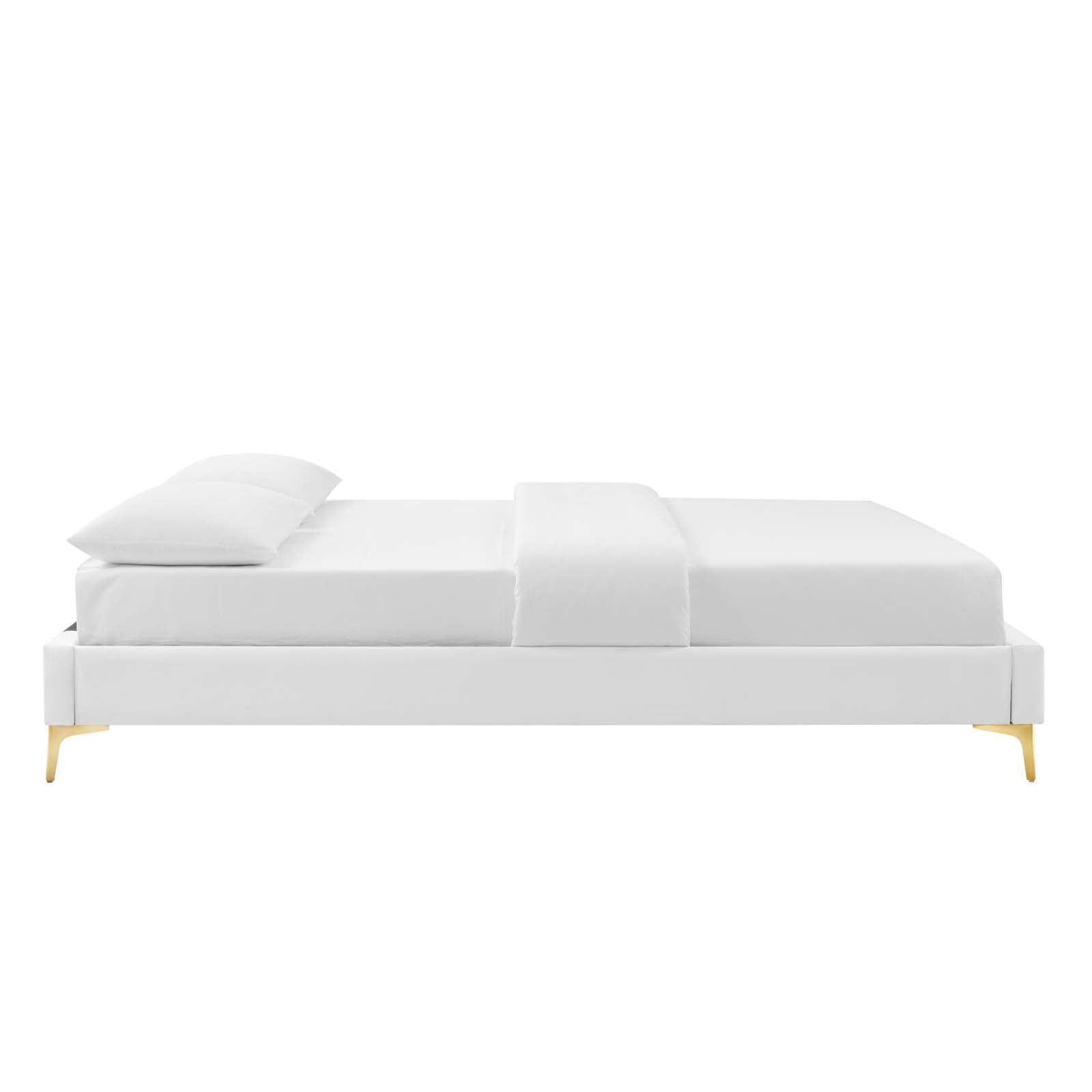 Sutton Performance Velvet Bed Frame - East Shore Modern Home Furnishings