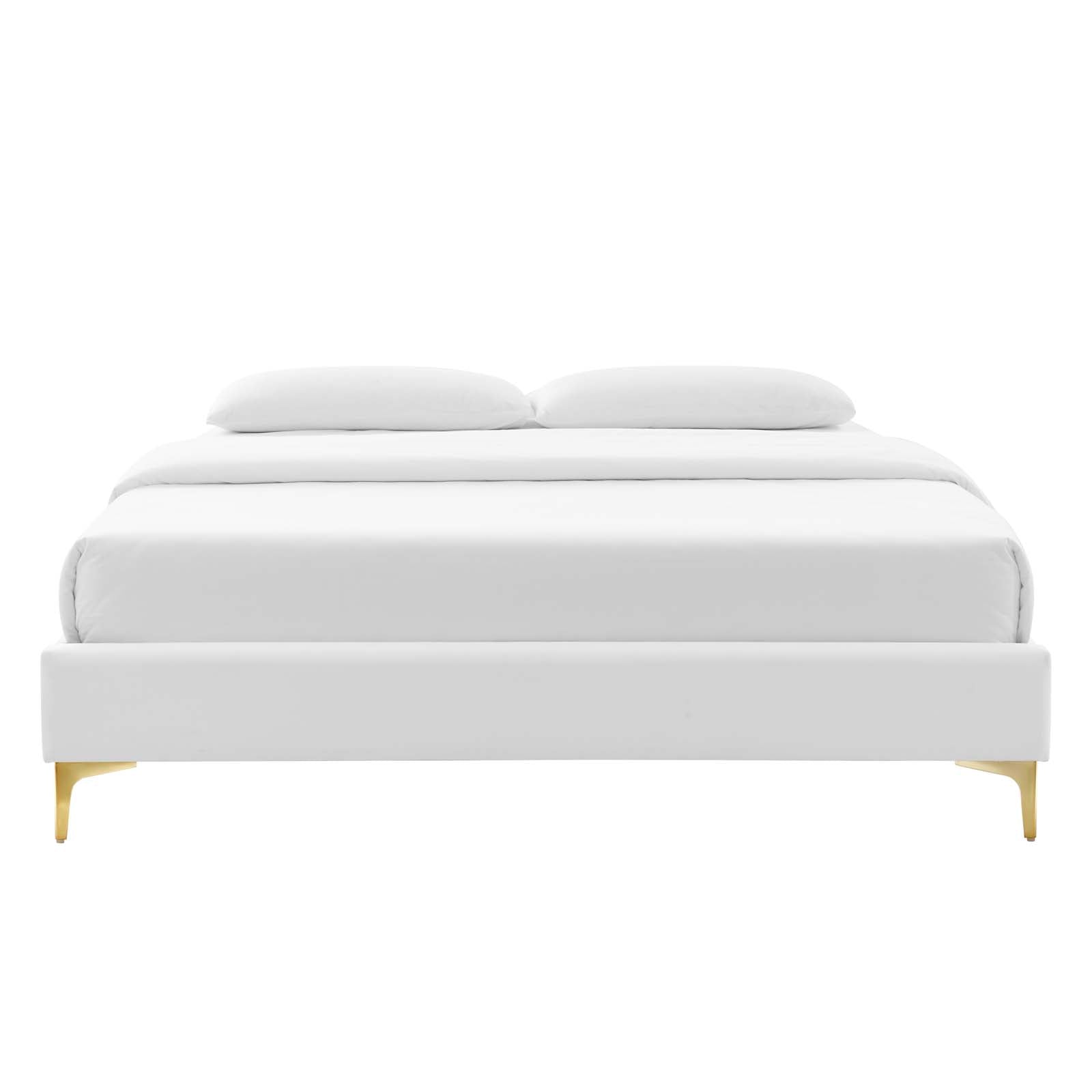 Sutton Performance Velvet Bed Frame - East Shore Modern Home Furnishings