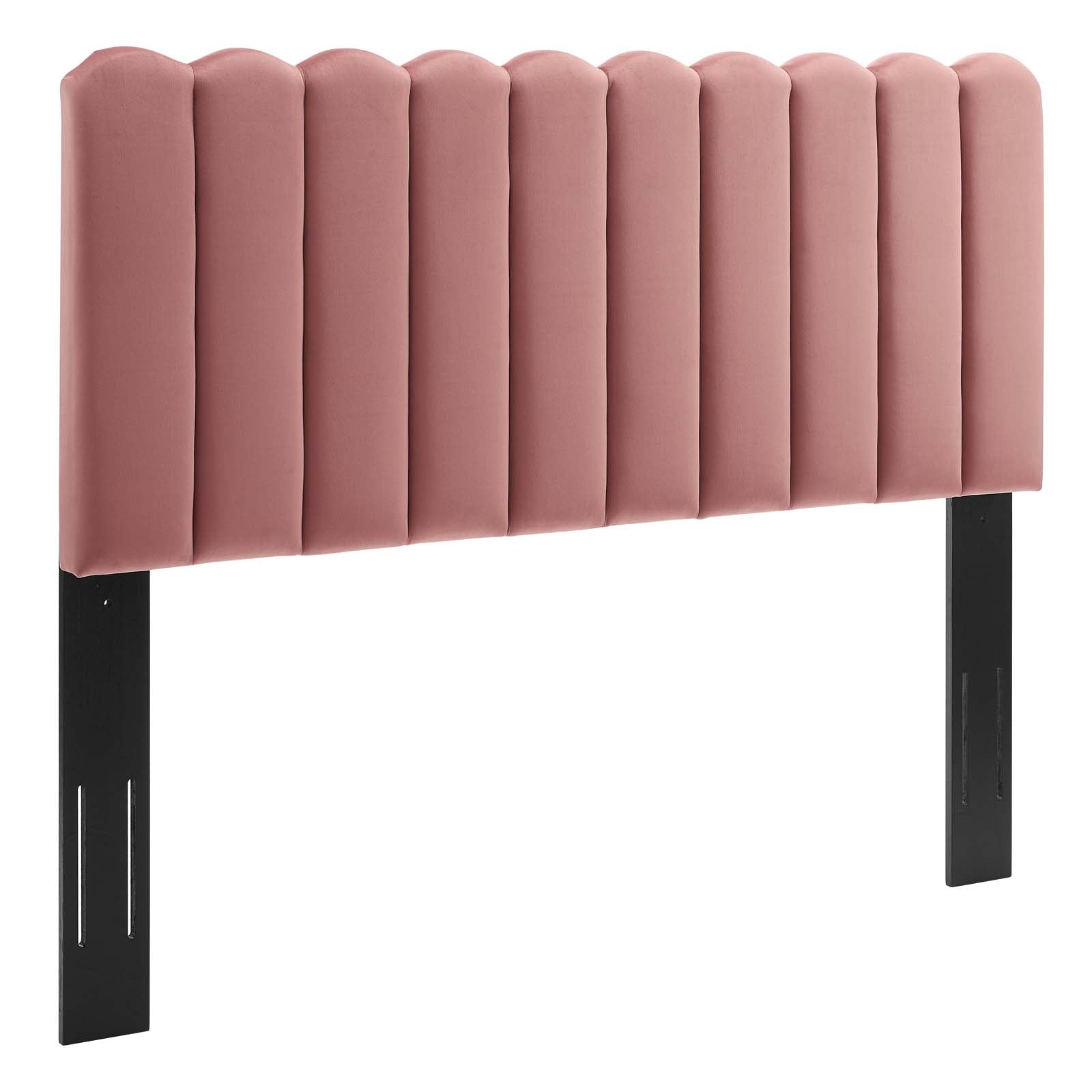 Delilah Performance Velvet Twin Headboard - East Shore Modern Home Furnishings