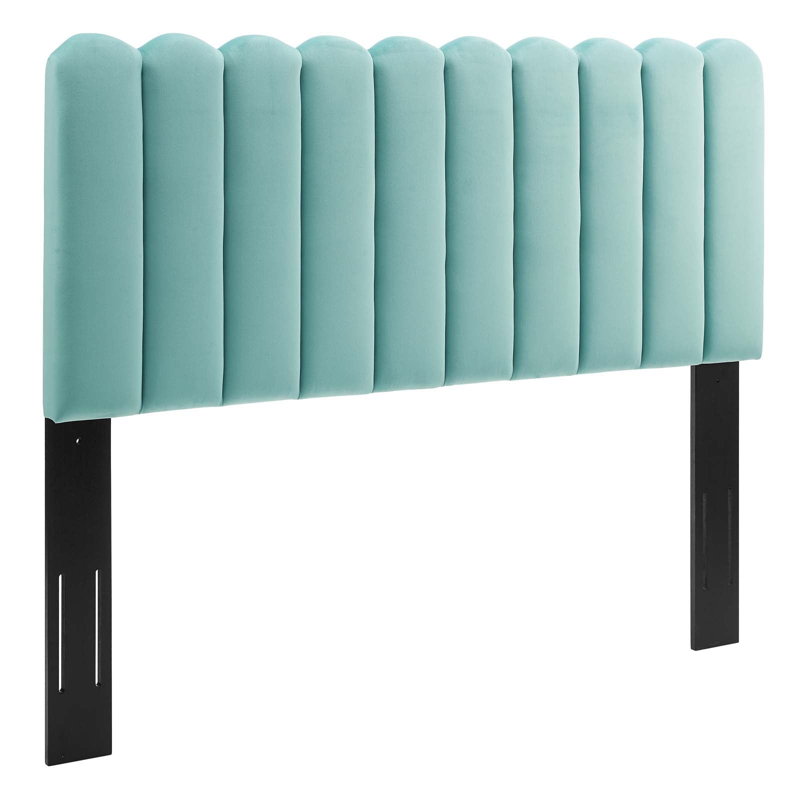 Delilah Performance Velvet Twin Headboard - East Shore Modern Home Furnishings