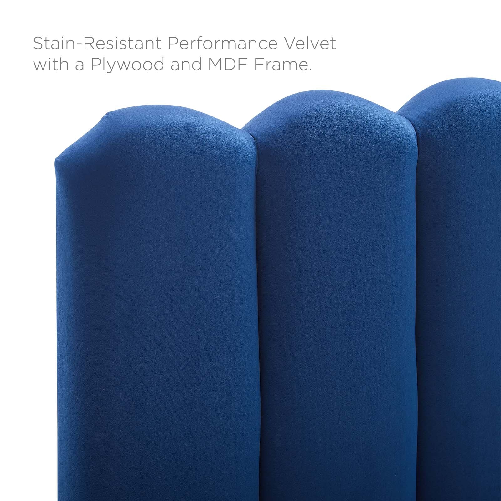 Delilah Performance Velvet Twin Headboard