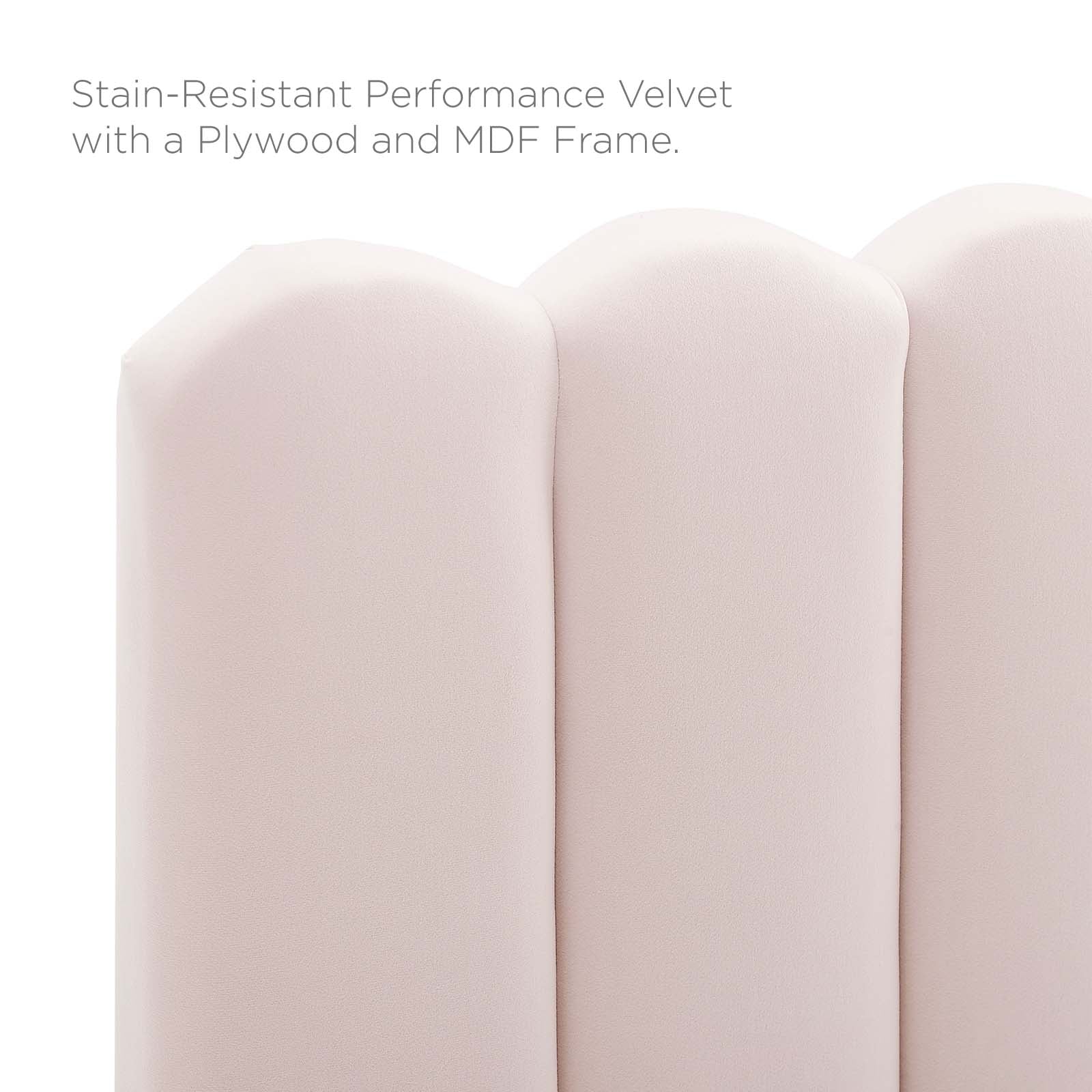 Delilah Performance Velvet Twin Headboard