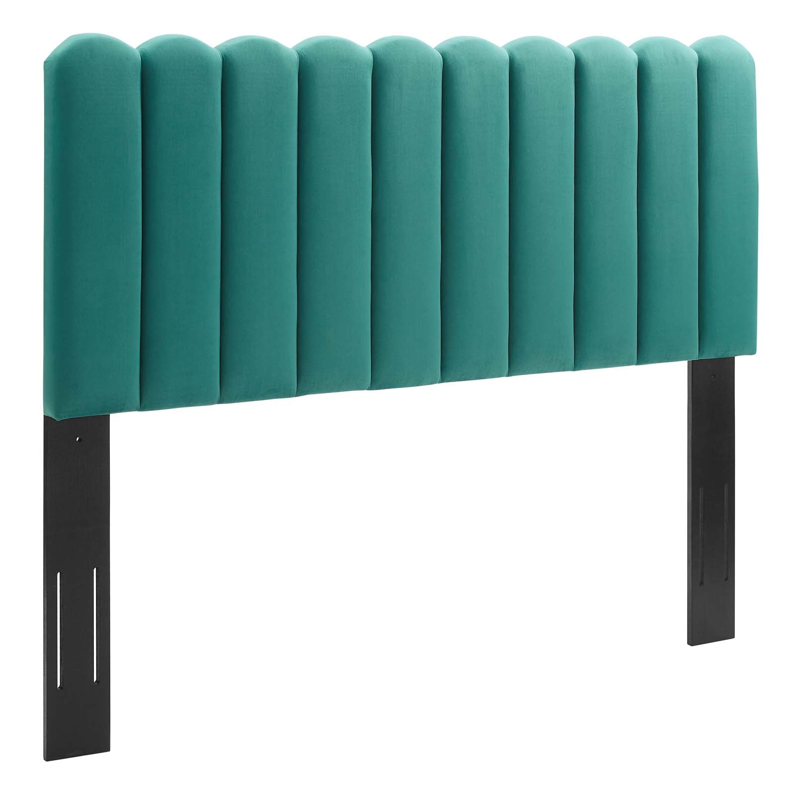 Delilah Performance Velvet Twin Headboard - East Shore Modern Home Furnishings