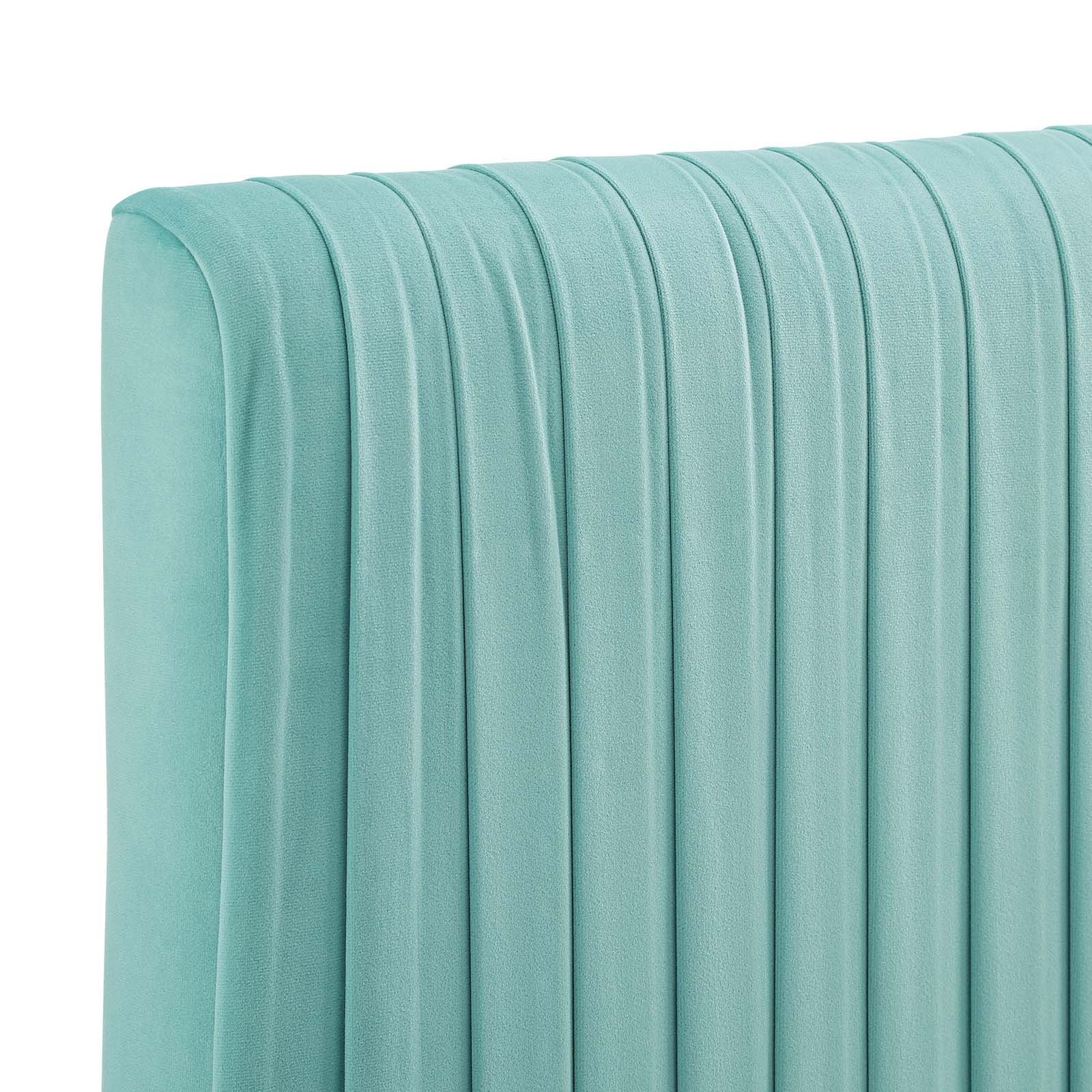 Eloise Channel Tufted Performance Velvet Headboard