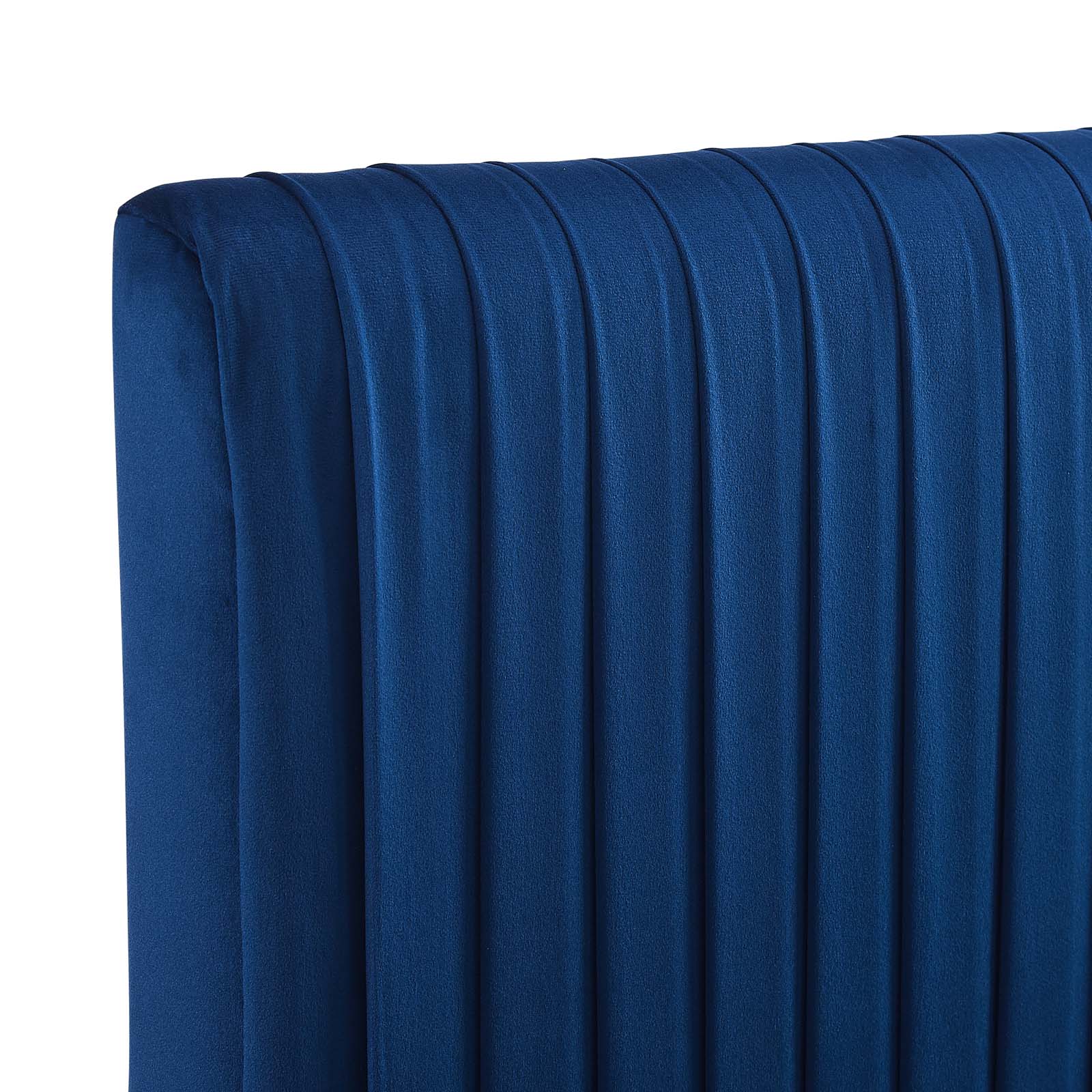 Eloise Channel Tufted Performance Velvet Headboard