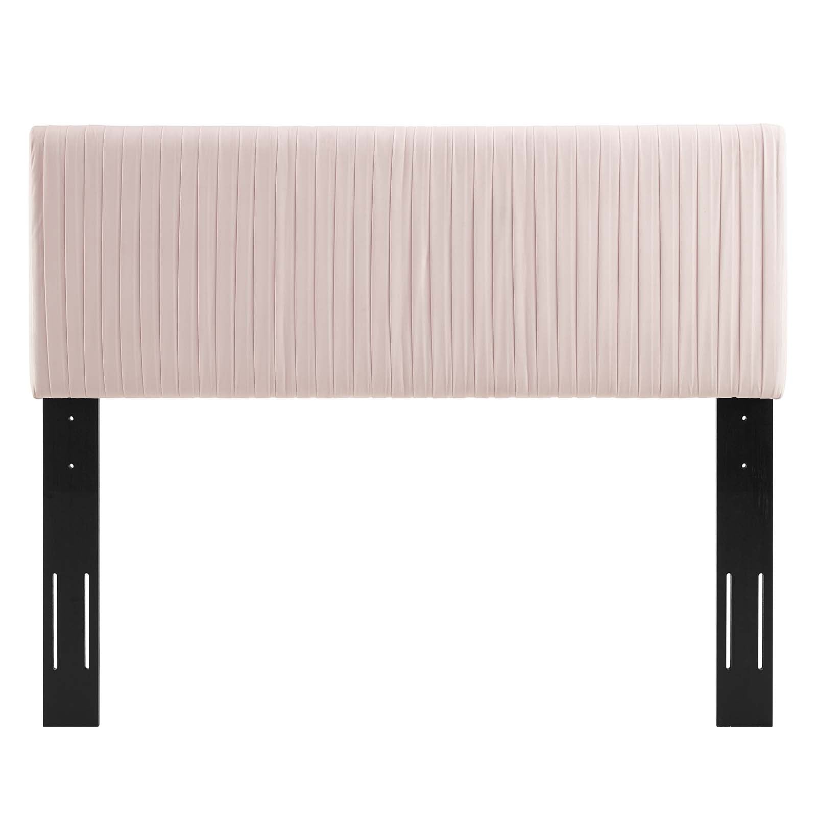 Eloise Channel Tufted Performance Velvet Headboard