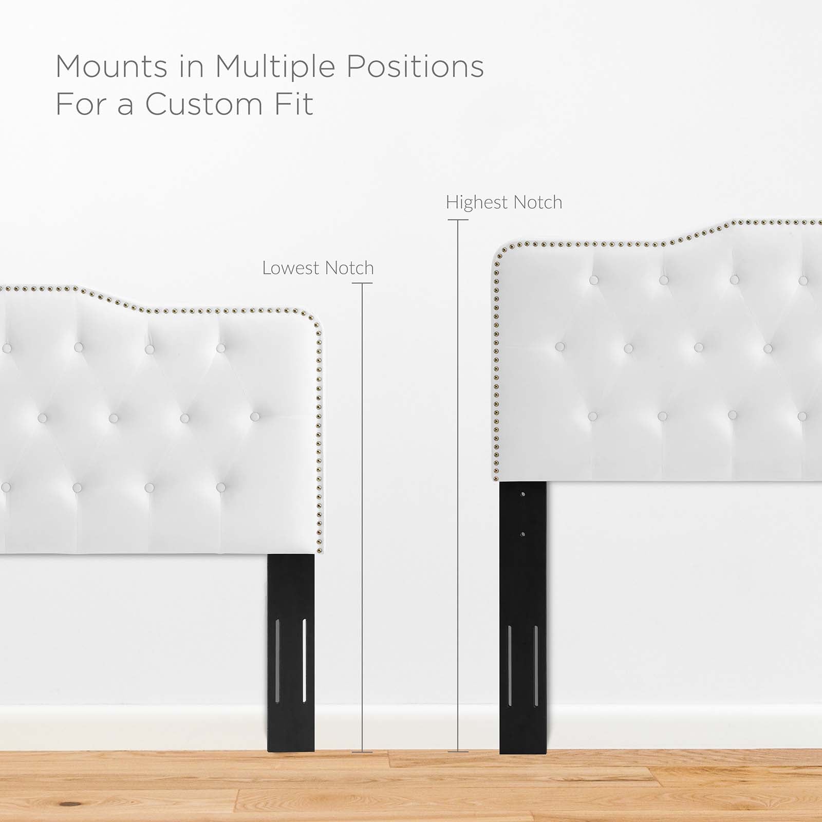 Sophia Tufted Performance Velvet Twin Headboard