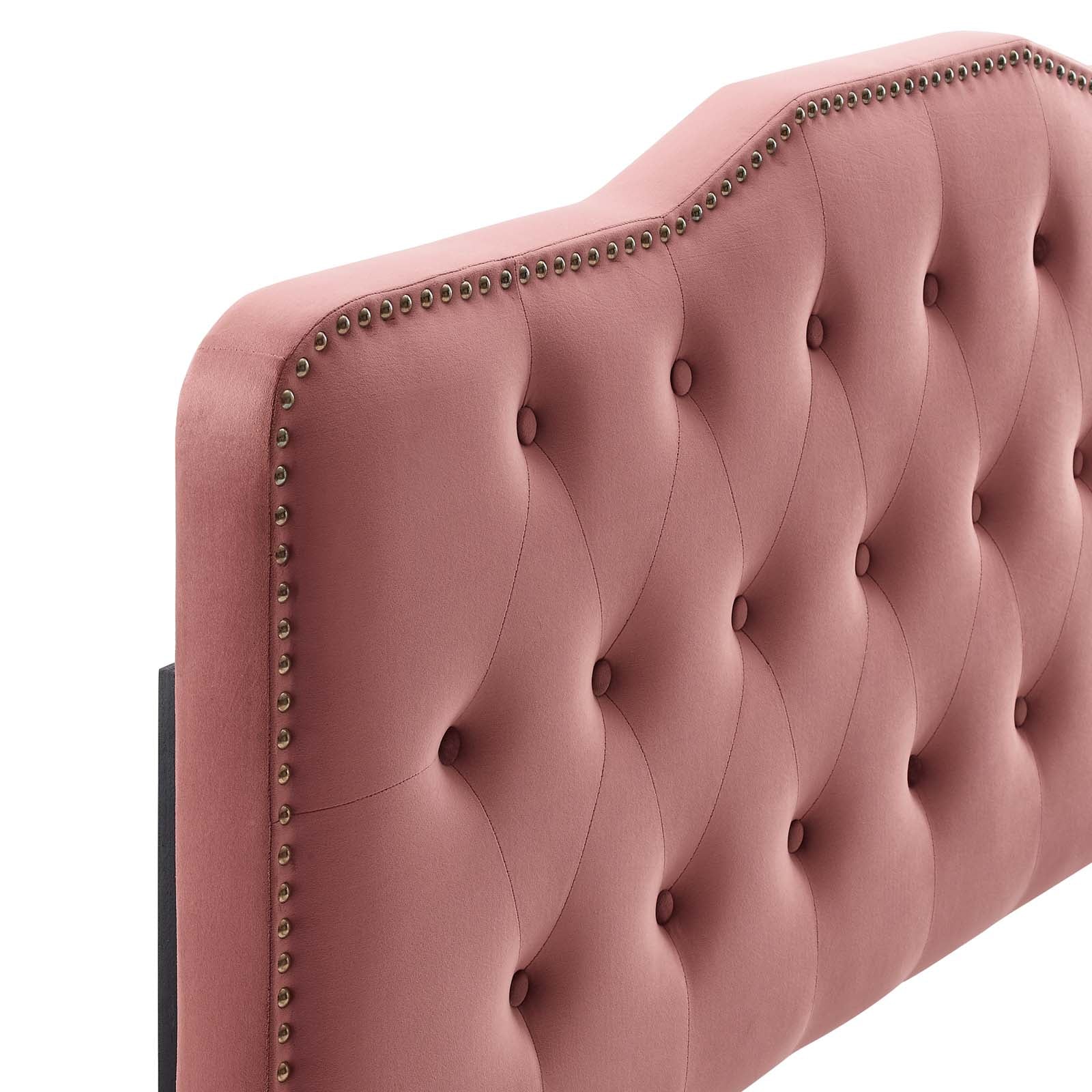 Sophia Tufted Performance Velvet Twin Headboard
