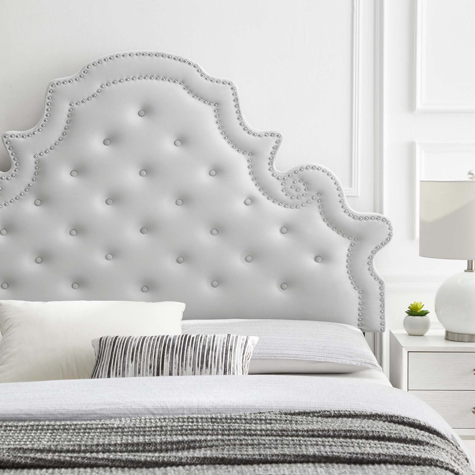 Diana Tufted Performance Velvet Twin Headboard