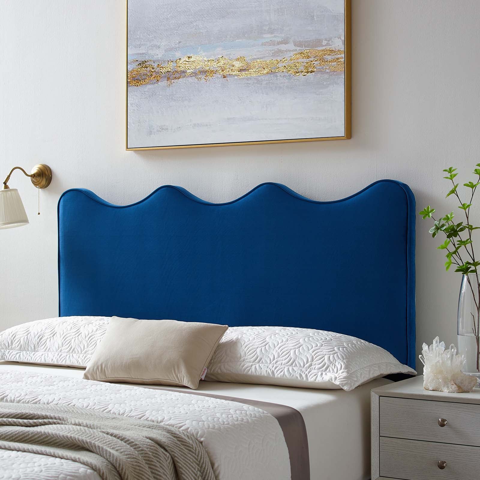 Athena Performance Velvet Headboard