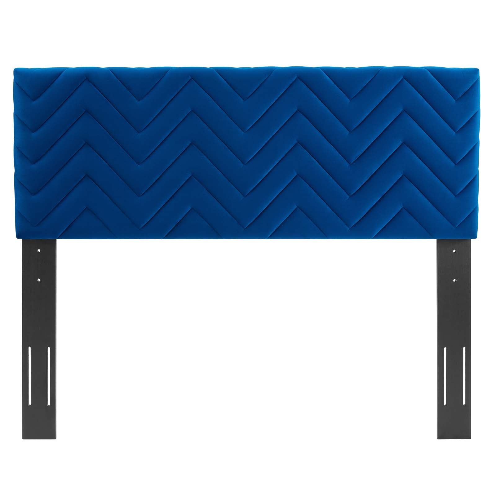 Mercy Chevron Tufted Performance Velvet Headboard - East Shore Modern Home Furnishings