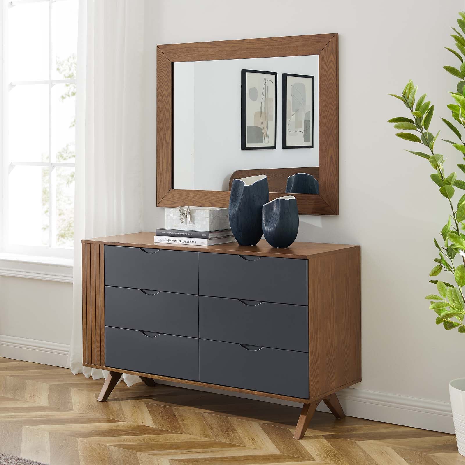 Dylan Dresser and Mirror - East Shore Modern Home Furnishings