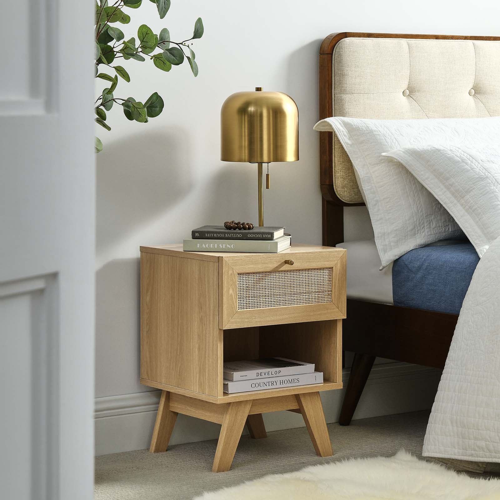 Soma 1-Drawer Nightstand - East Shore Modern Home Furnishings