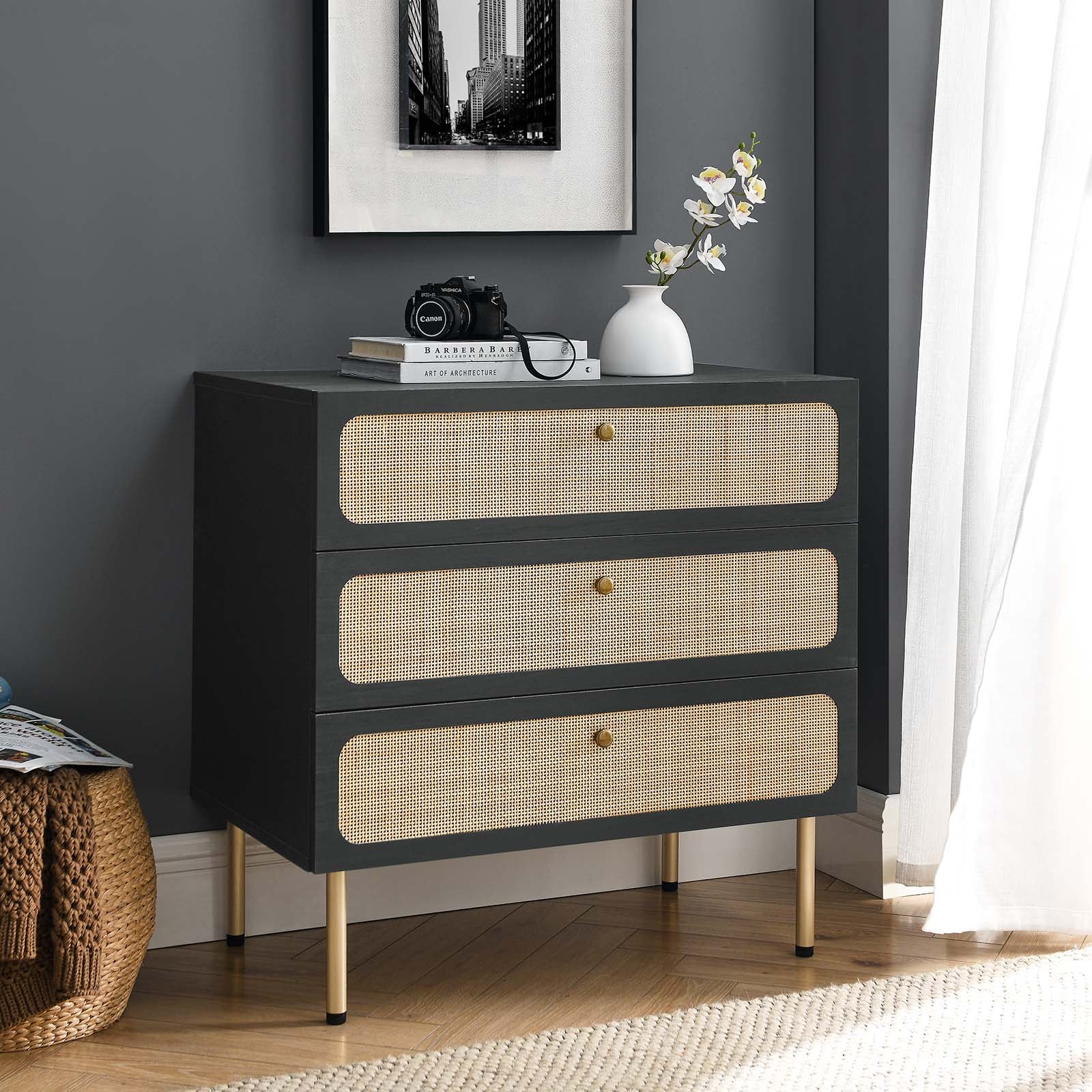 Chaucer 3-Drawer Chest - East Shore Modern Home Furnishings