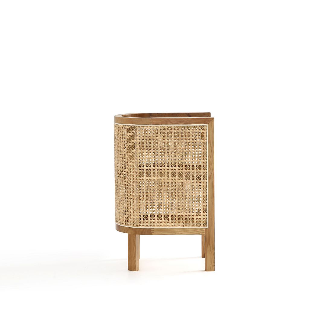 Versailles Cane End Table - East Shore Modern Home Furnishings