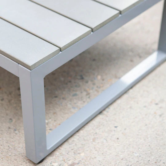 4-Piece Aluminum Outdoor Patio Conversation Set with Cushions
