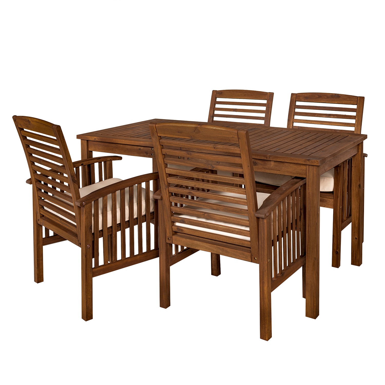 Midland 5-Piece Modern Patio Dining Set - East Shore Modern Home Furnishings