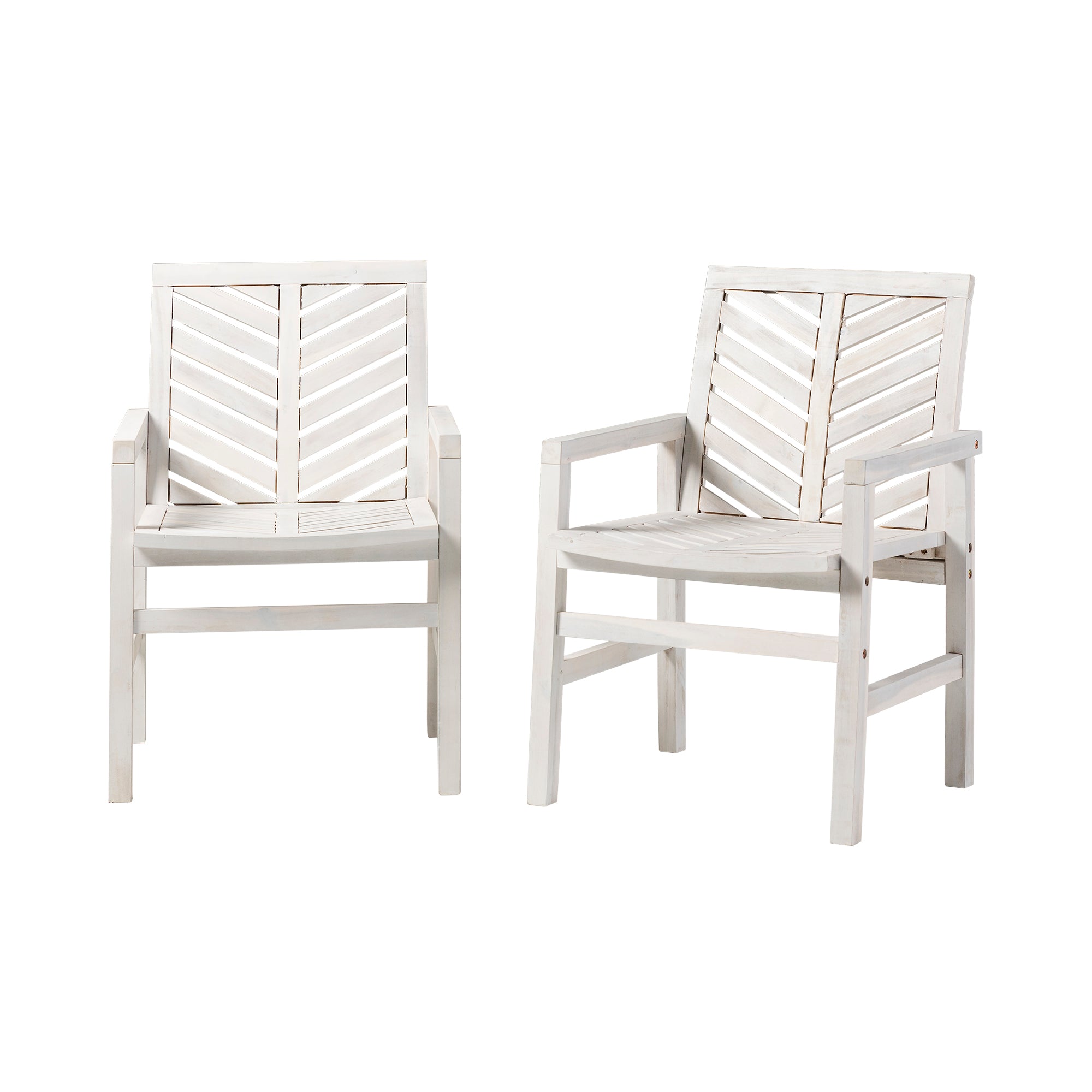 Vincent Patio Wood Chairs, Set of 2 - East Shore Modern Home Furnishings