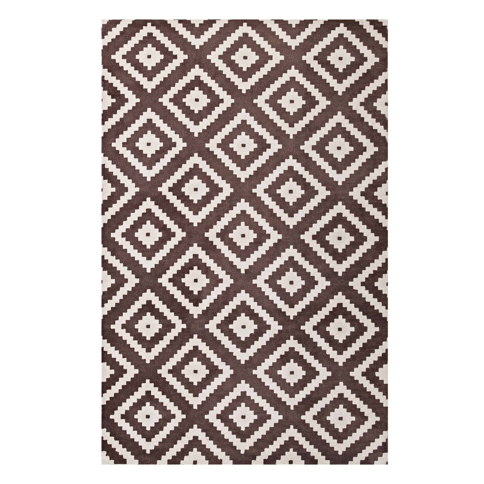 Alika Abstract Diamond Trellis Area Rug