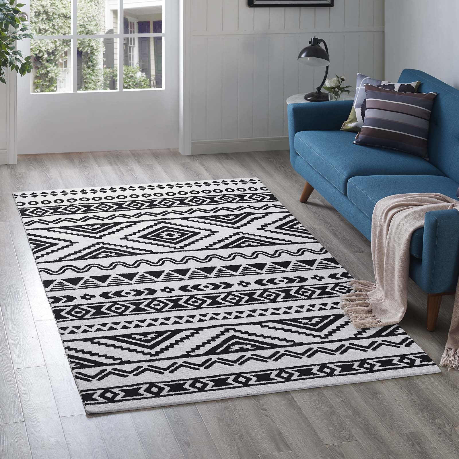 Haku Geometric Moroccan Tribal Area Rug - East Shore Modern Home Furnishings