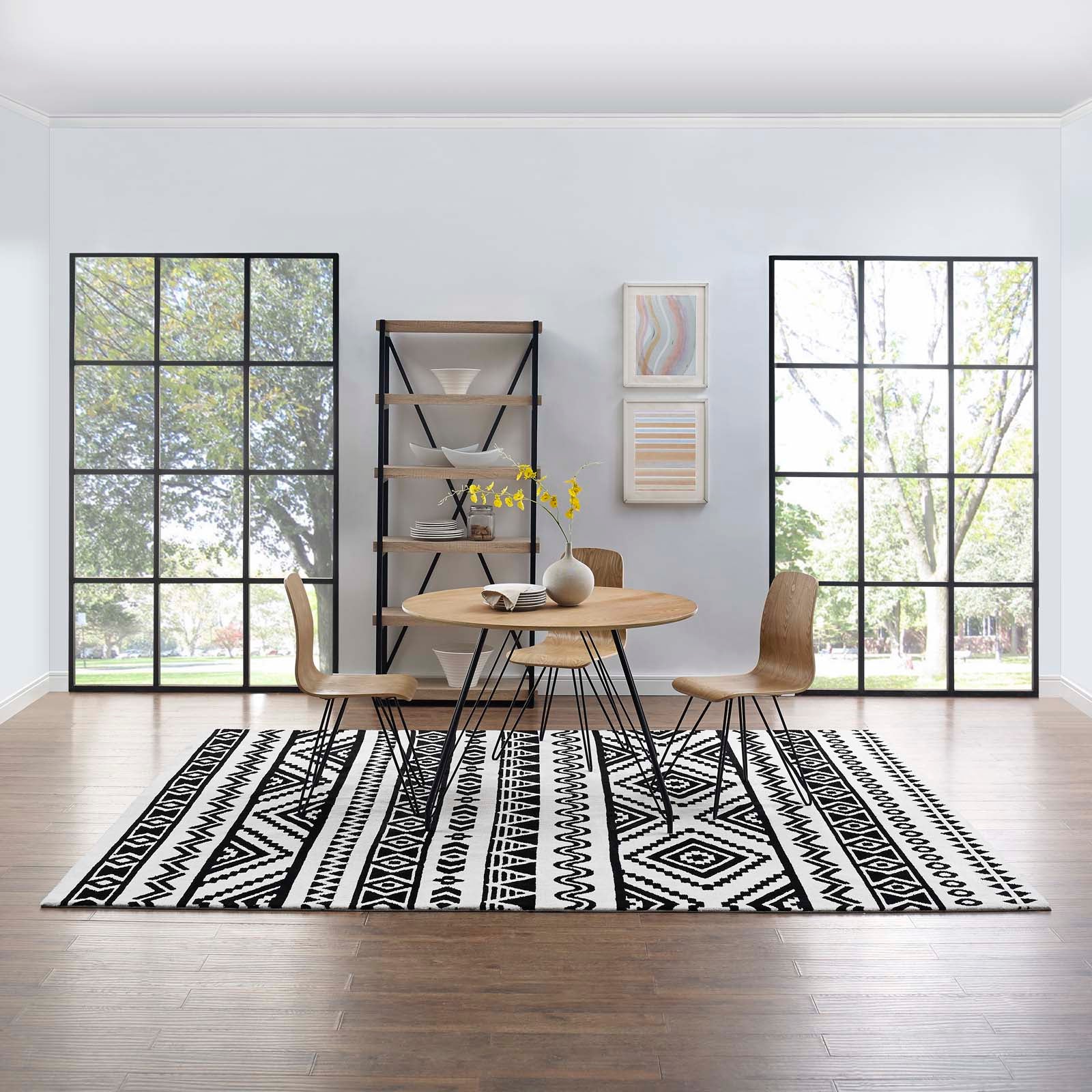 Haku Geometric Moroccan Tribal Area Rug - East Shore Modern Home Furnishings